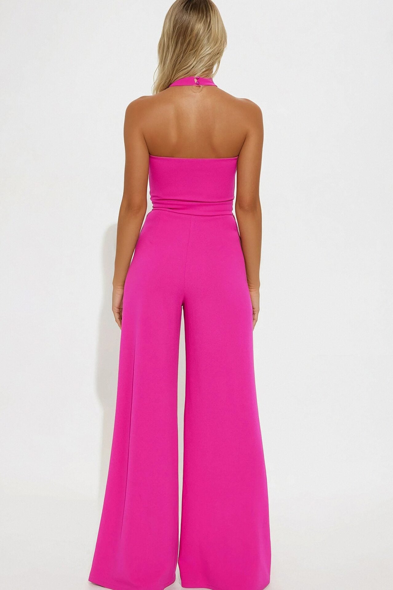 Cater To Me Jumpsuit - Fuchsia image 3