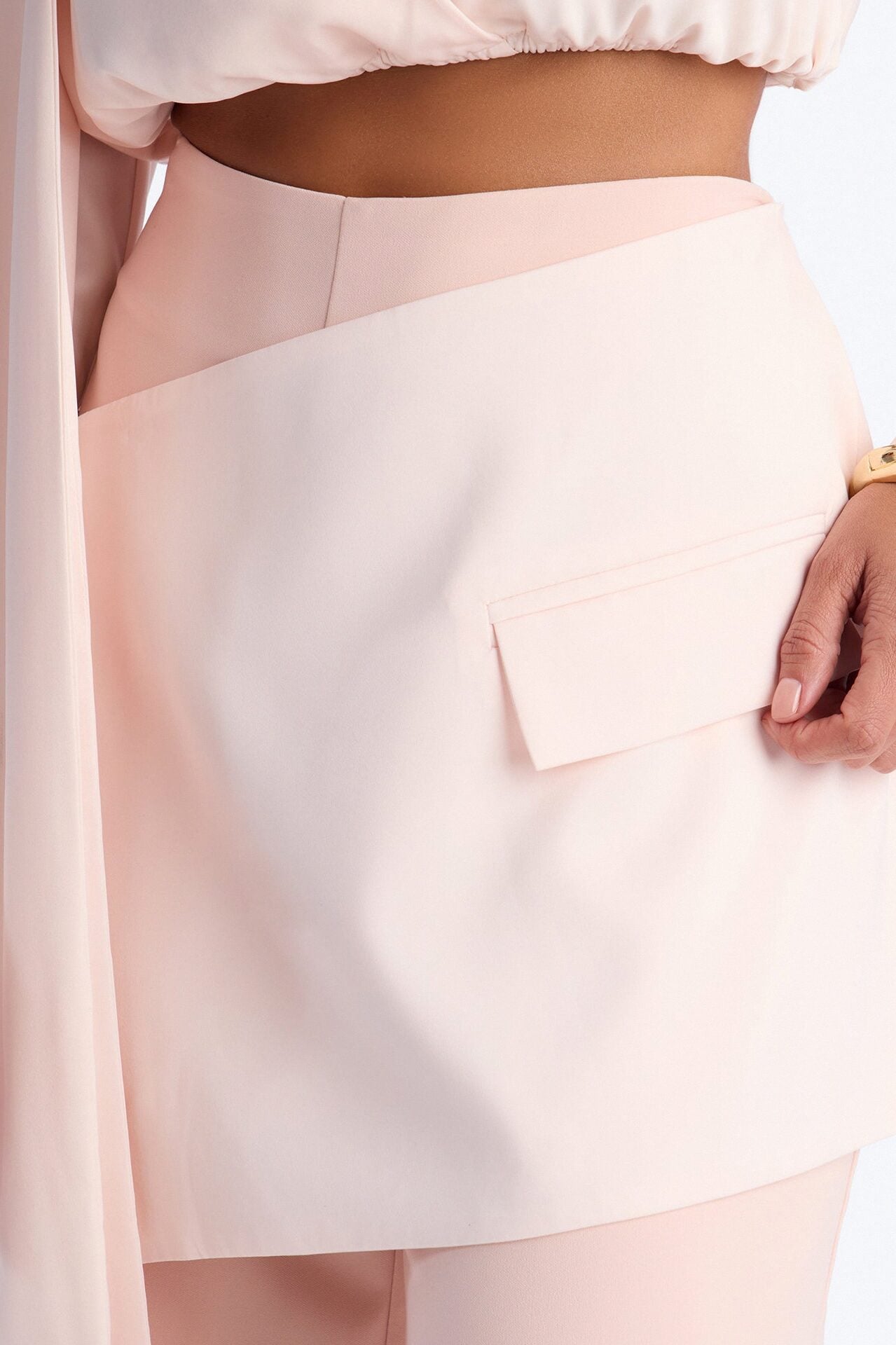 Command Attention Skirt Pant - Light Pink image 3