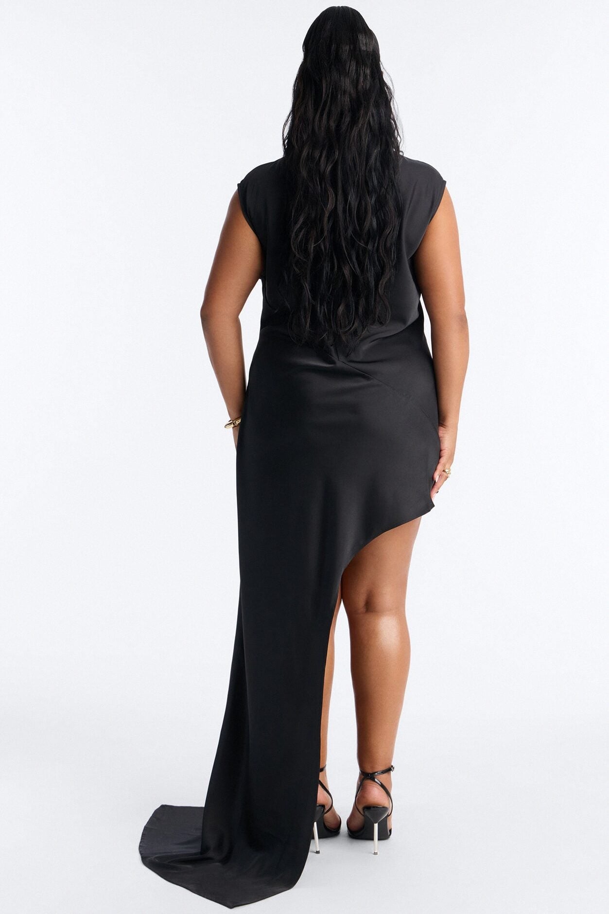 Sweet Surrender High Low Dress - Black image 8