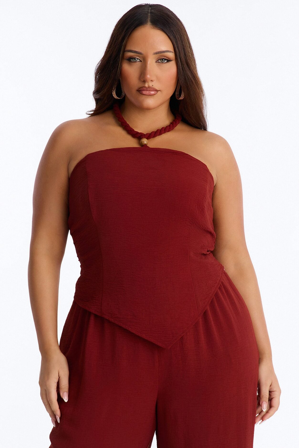 Mariana Halter Pant Set - Rust image 6