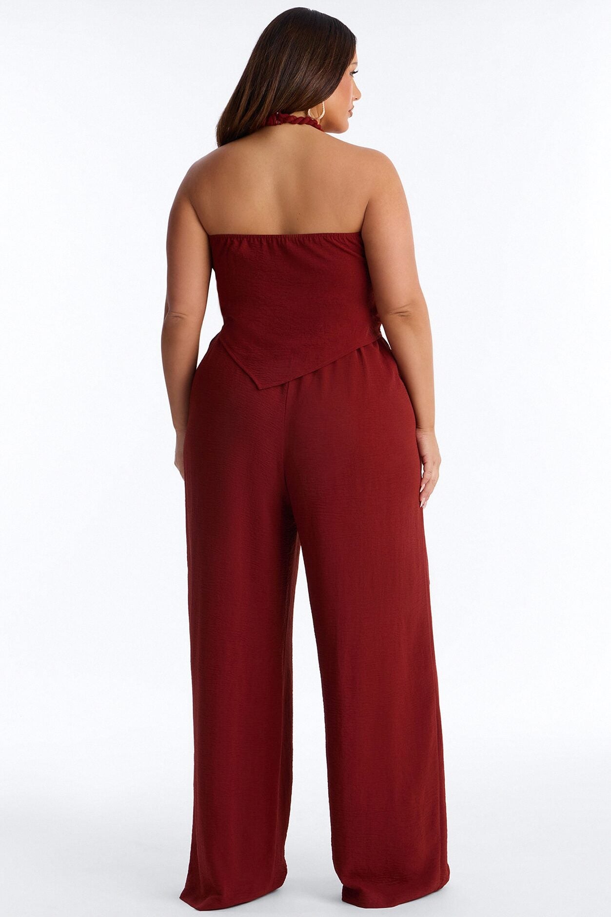 Mariana Halter Pant Set - Rust image 8