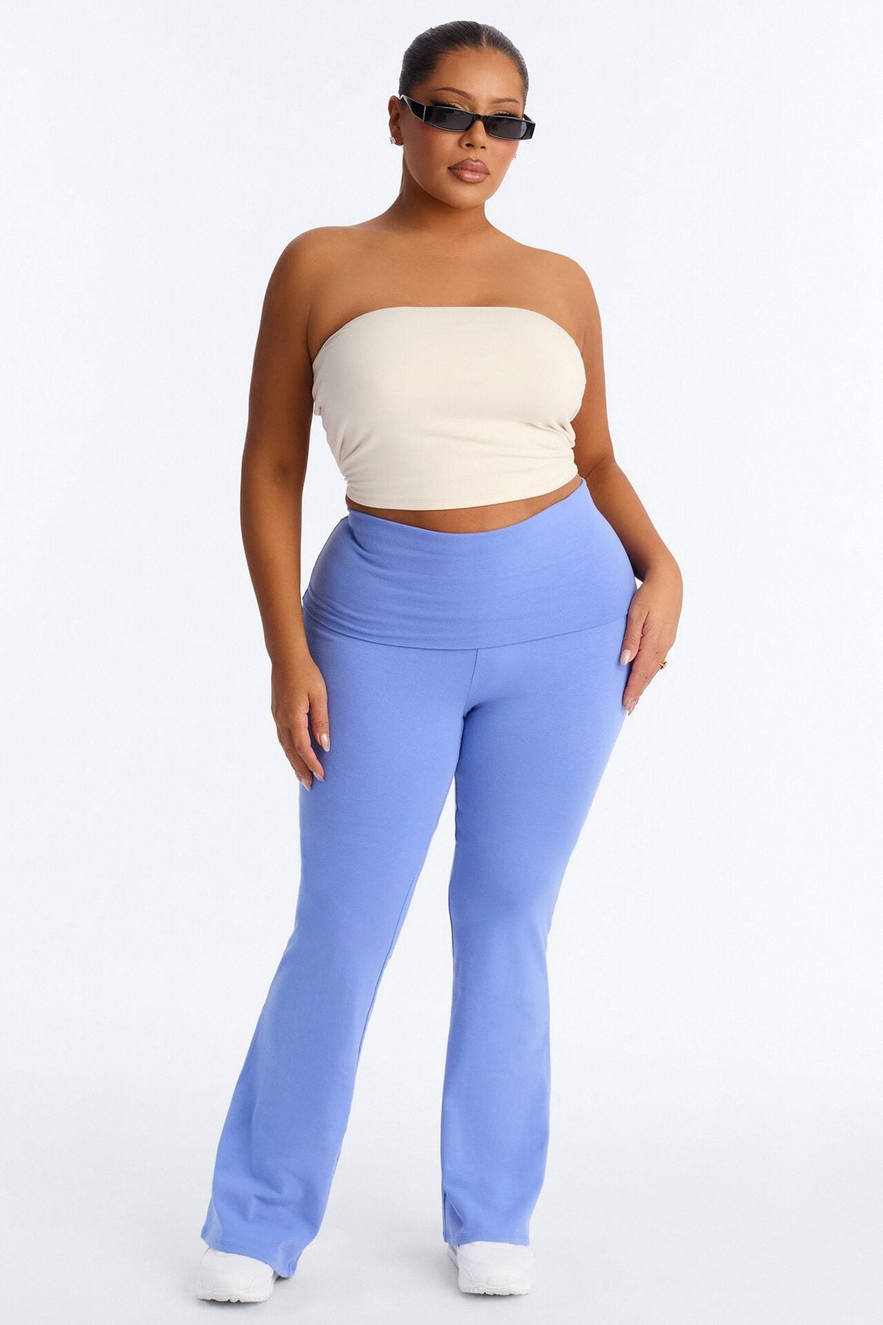 Lyla Double Lined Tube Top - Bone image 5