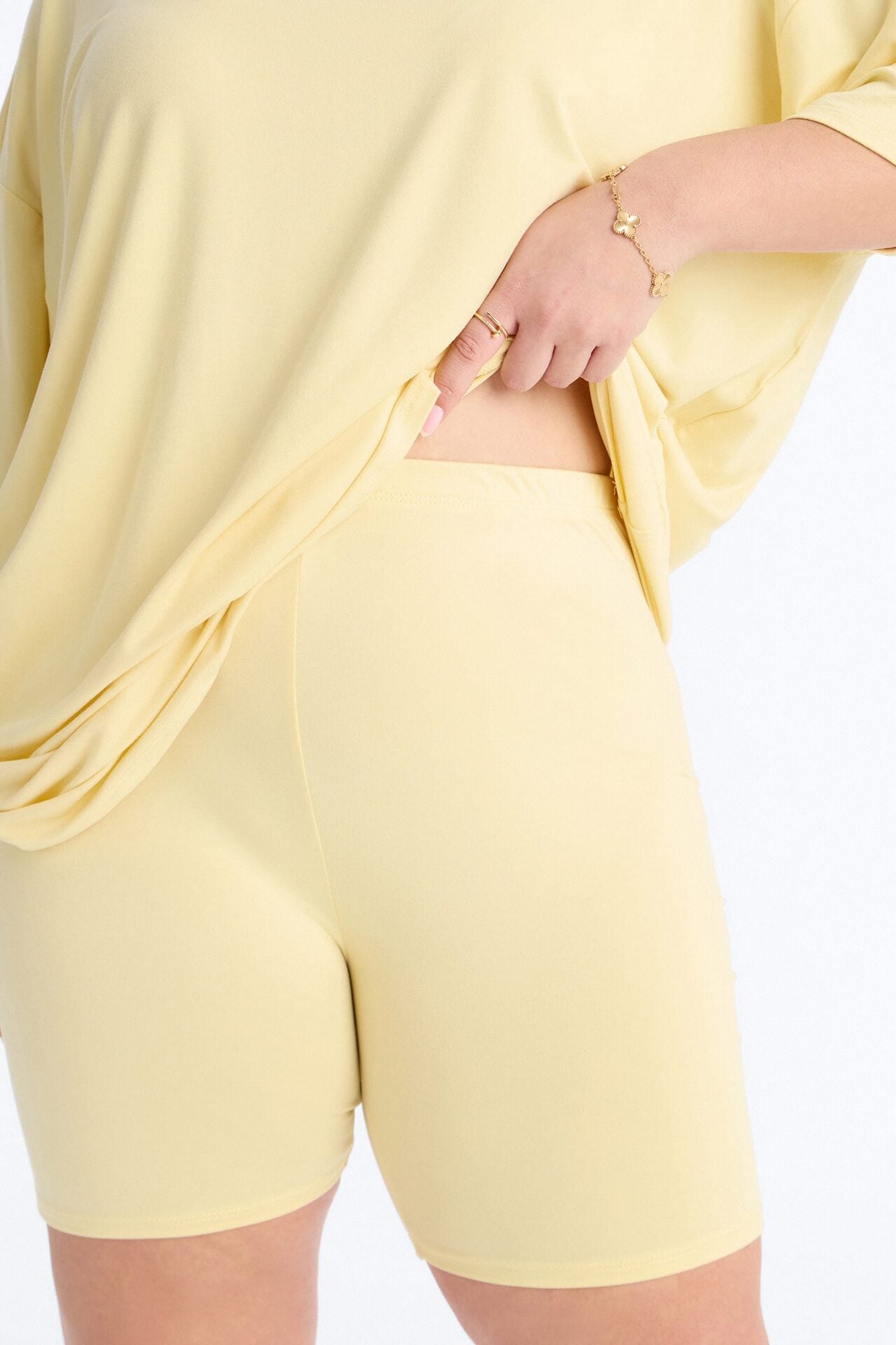Weekend Vibes Short Set - Yellow image 7