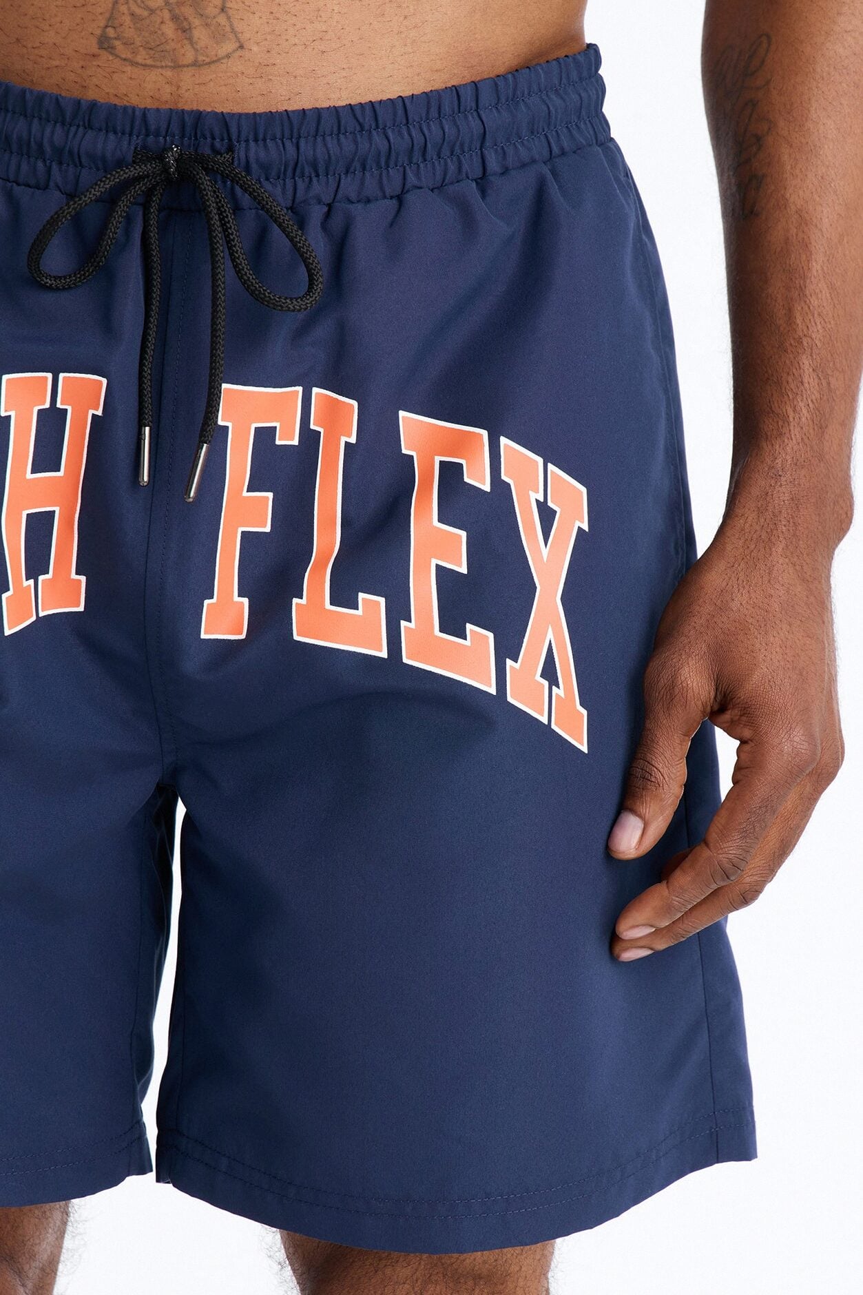 Rich Flex Swim Trunk 7″ - Navy image 3