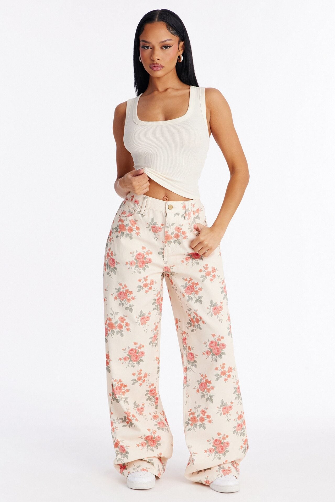 Remi Tank Top - Bone image 2