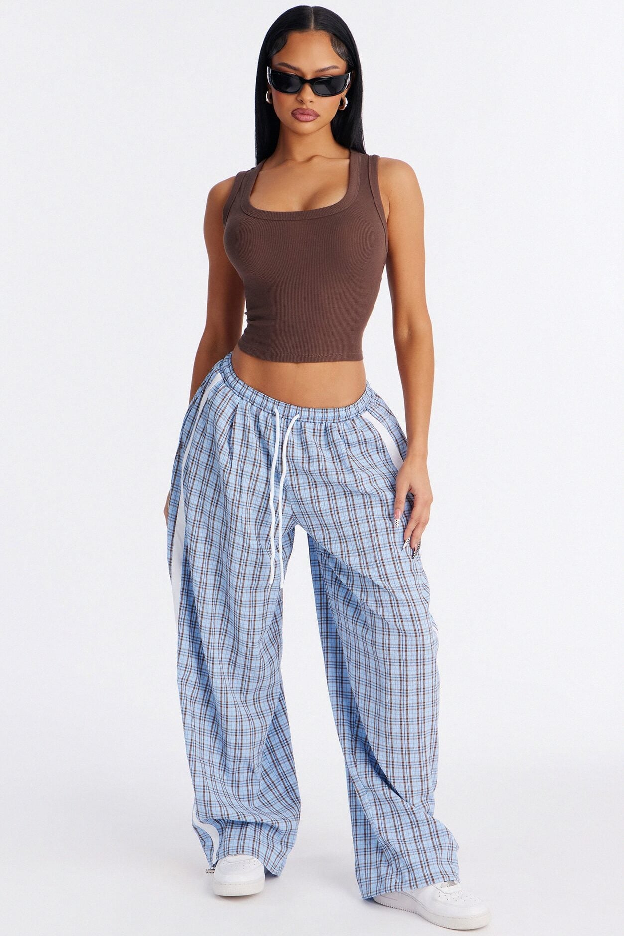 Remi Tank Top - Chocolate image 2