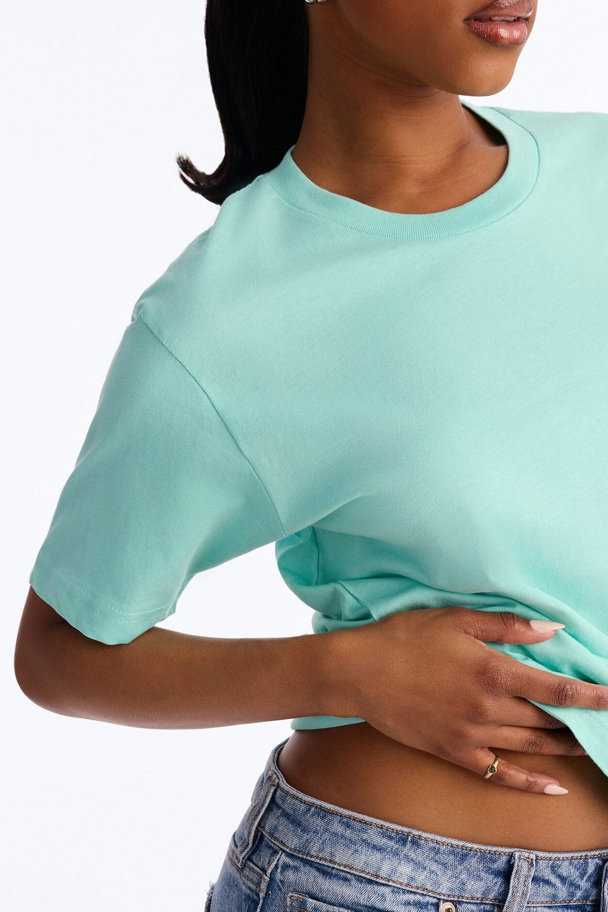 Random Tuesday Oversized T Shirt - Mint image 3