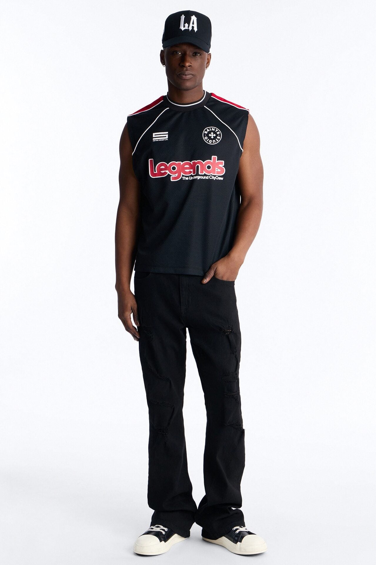 9 Legends Sleeveless Jersey - Black image 2