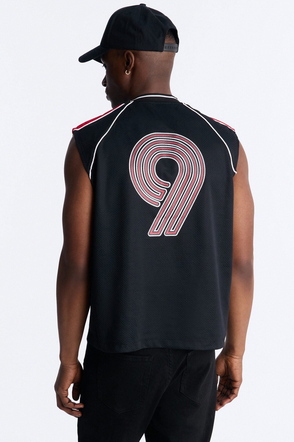 9 Legends Sleeveless Jersey - Black image 4
