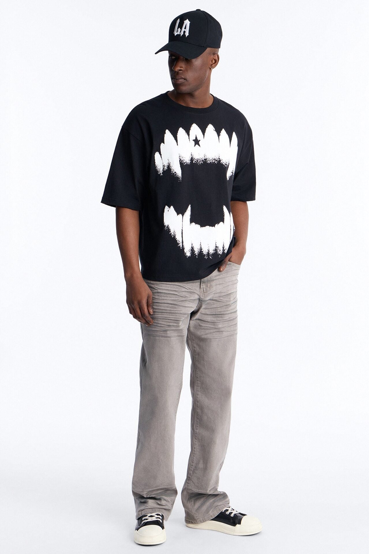 Worn In Stacked Slim Flare - Grey image 2