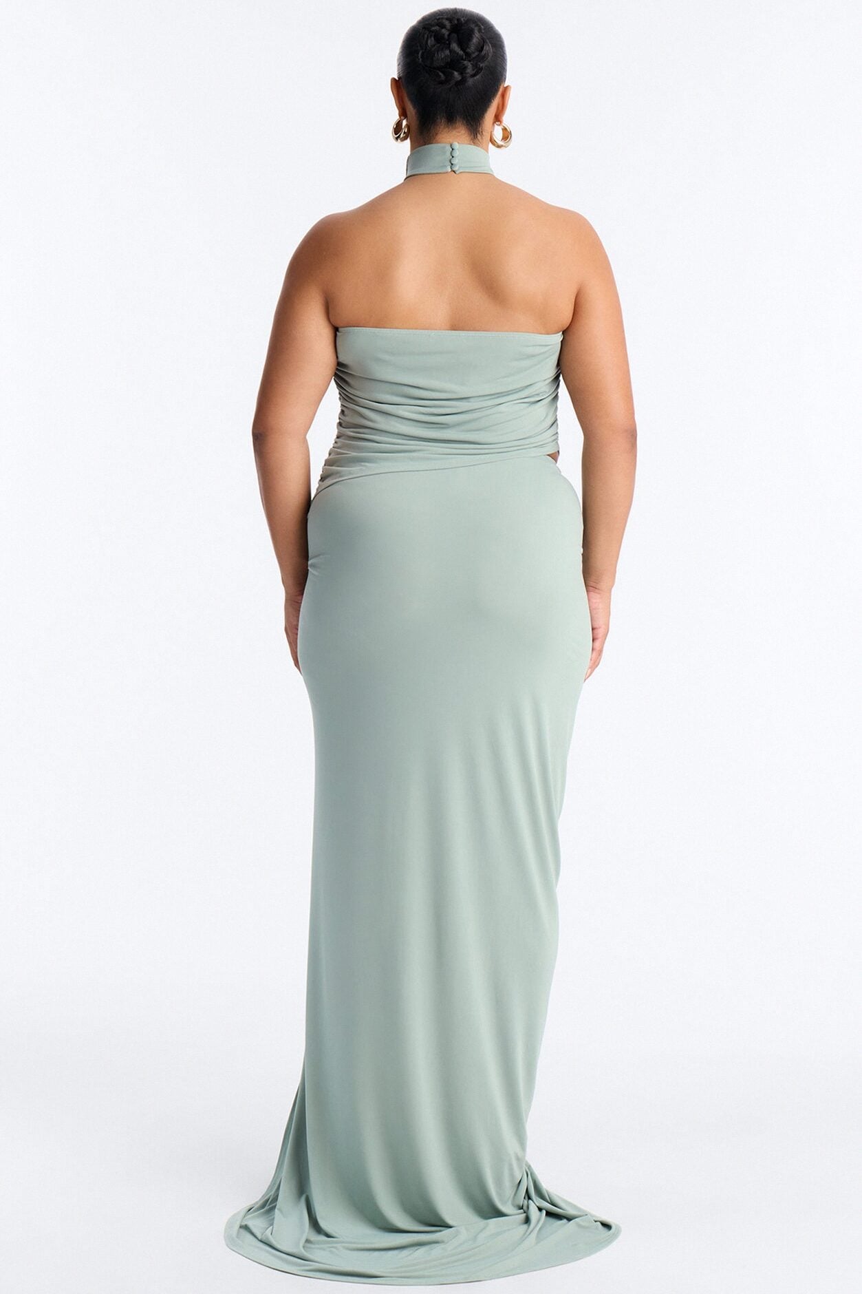Zadie Maxi Skirt Set - Sage image 9