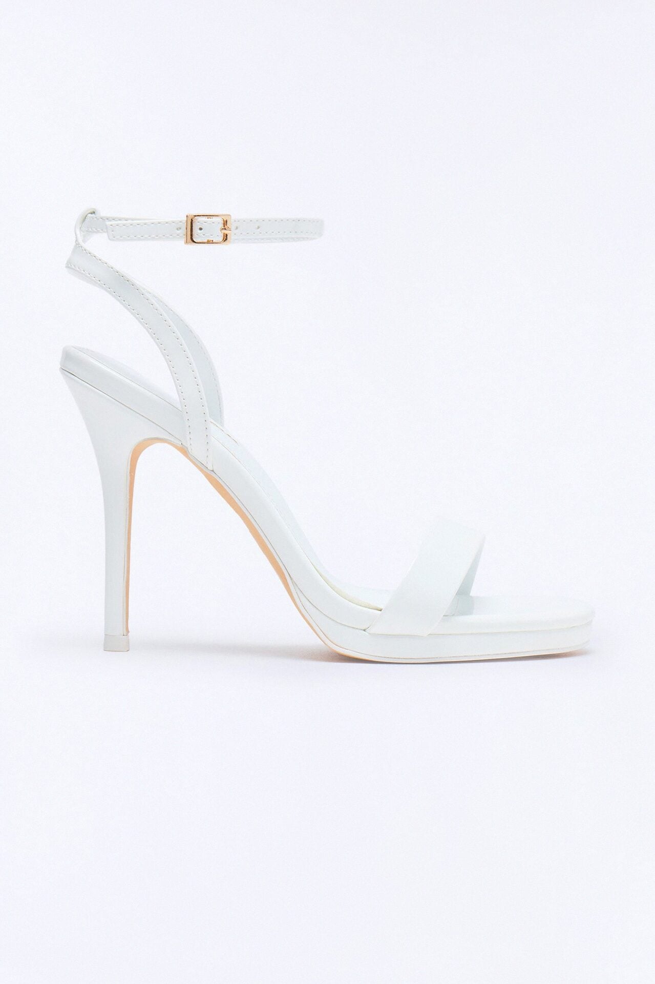 Anzie Patent Stiletto Heels - White image 3