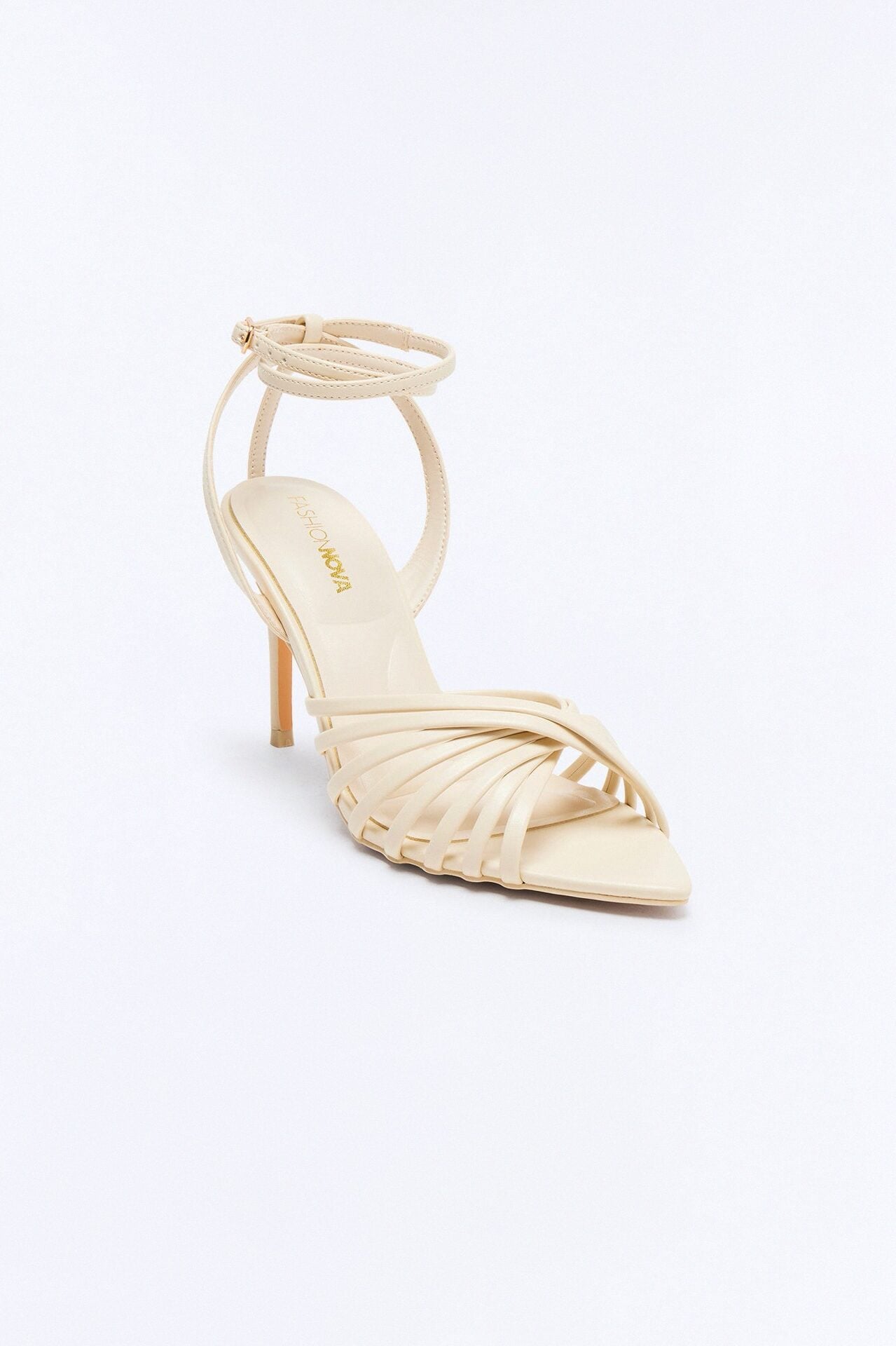 Dayza Ankle Strap Heels - Ivory image 2