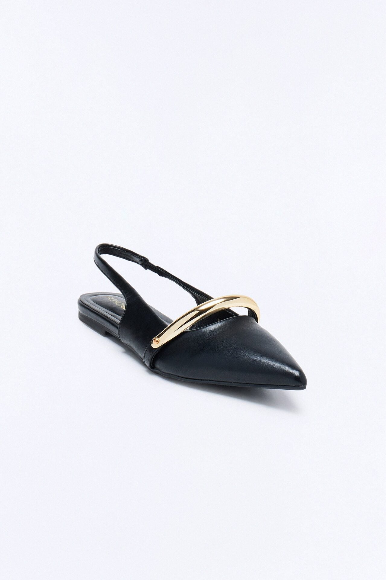 Holly Slingback Flats - Black image 2