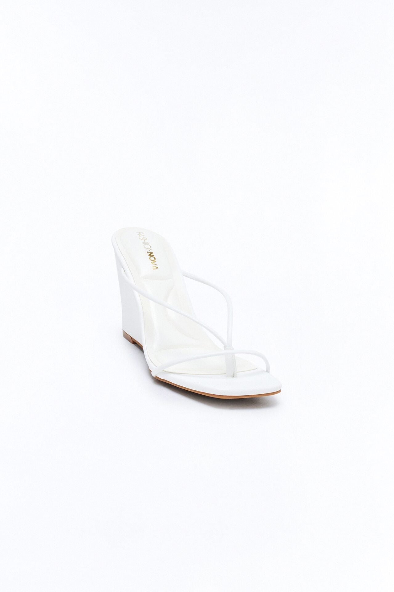 Kellie Thong Wedges - White image 2