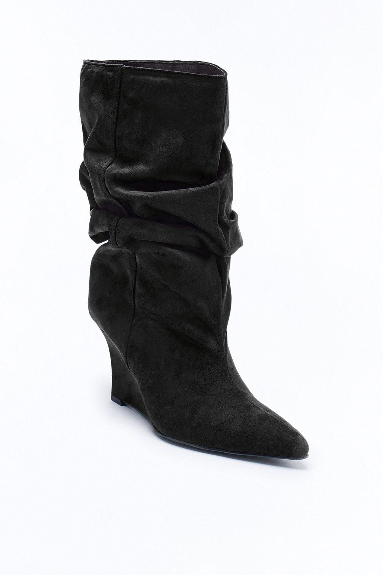 Brynn Slouch Booties - Black image 2
