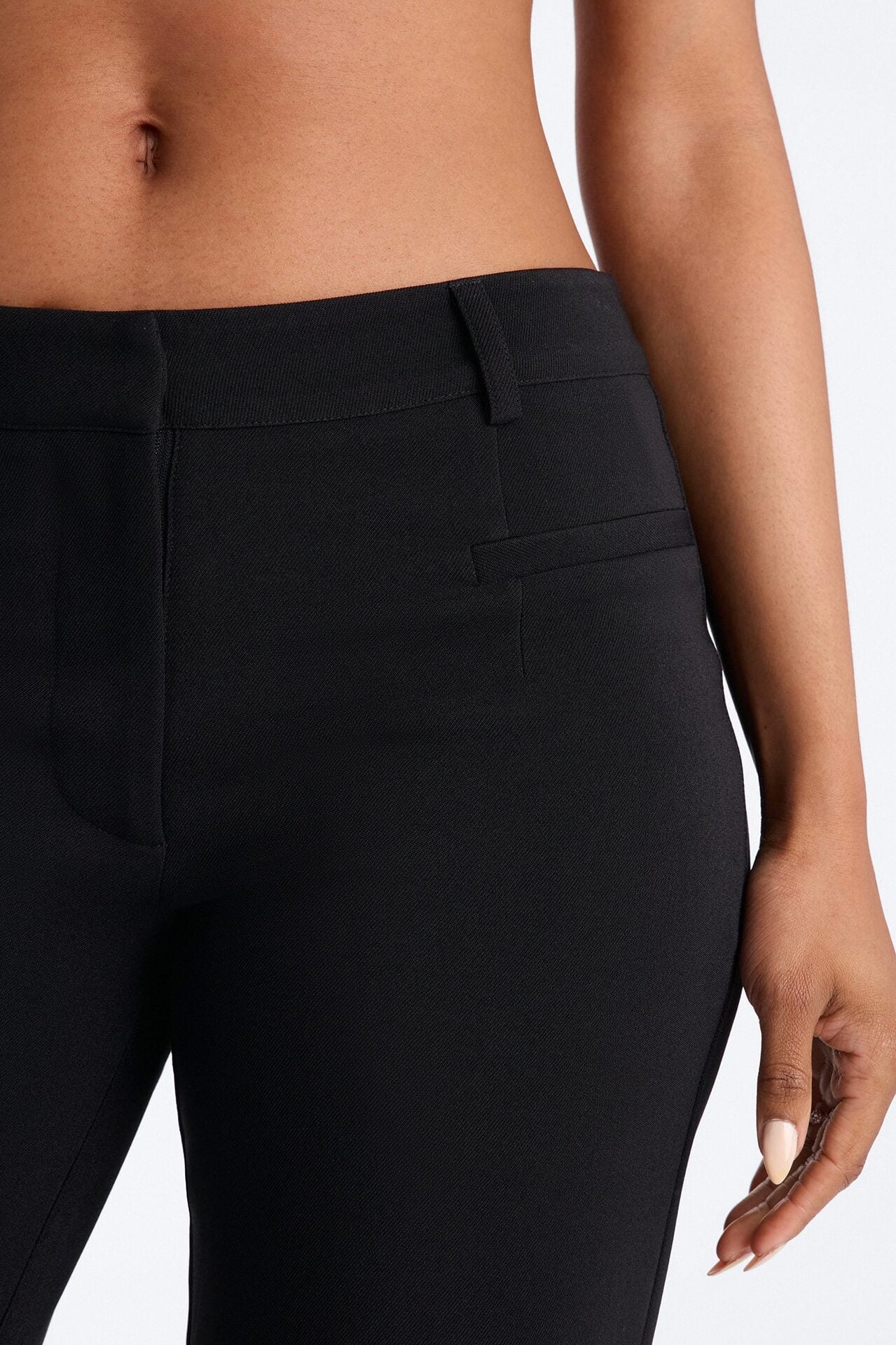 Empire Essentials Straight Leg Trouser - Black image 3