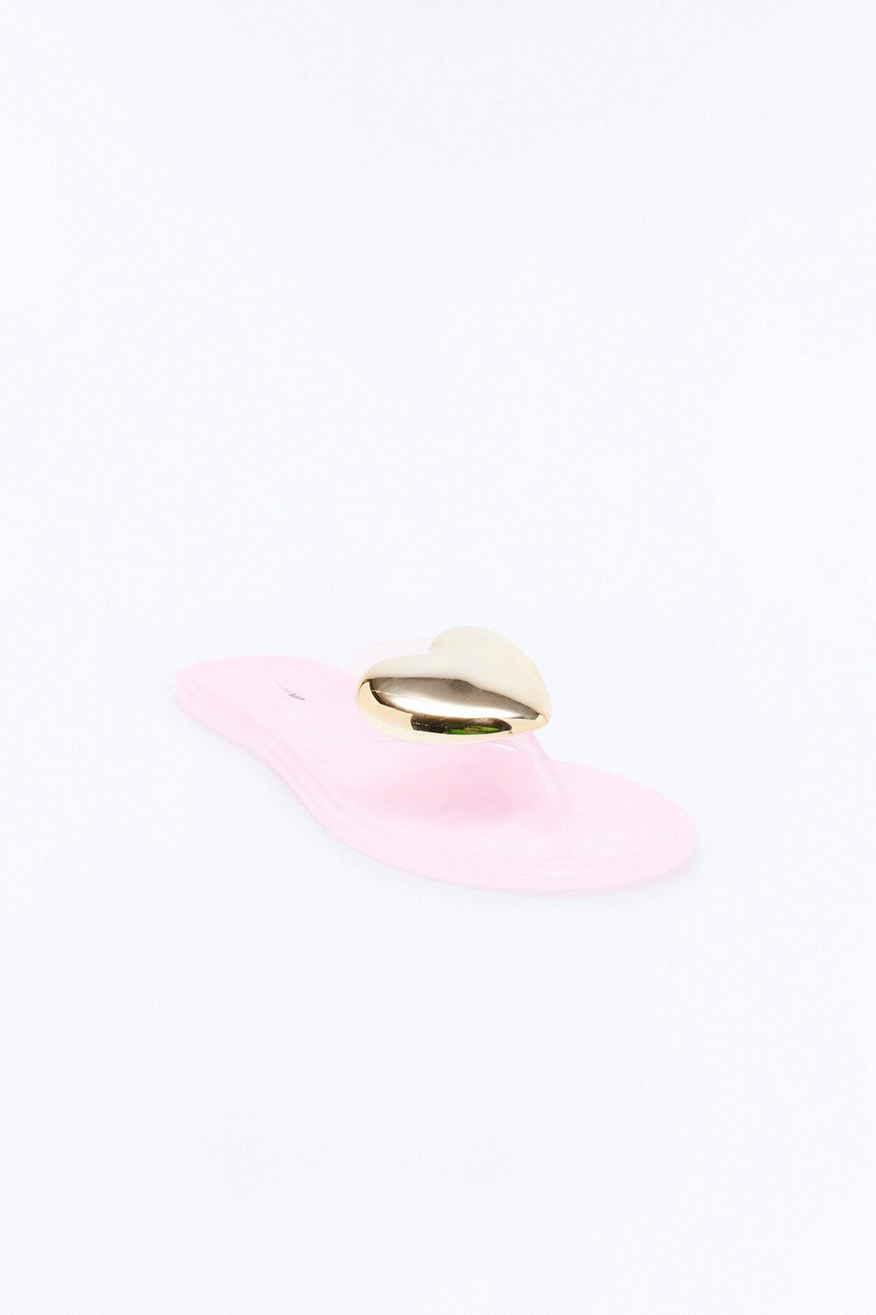 Jenna Heart Flip Flops - Pink image 2