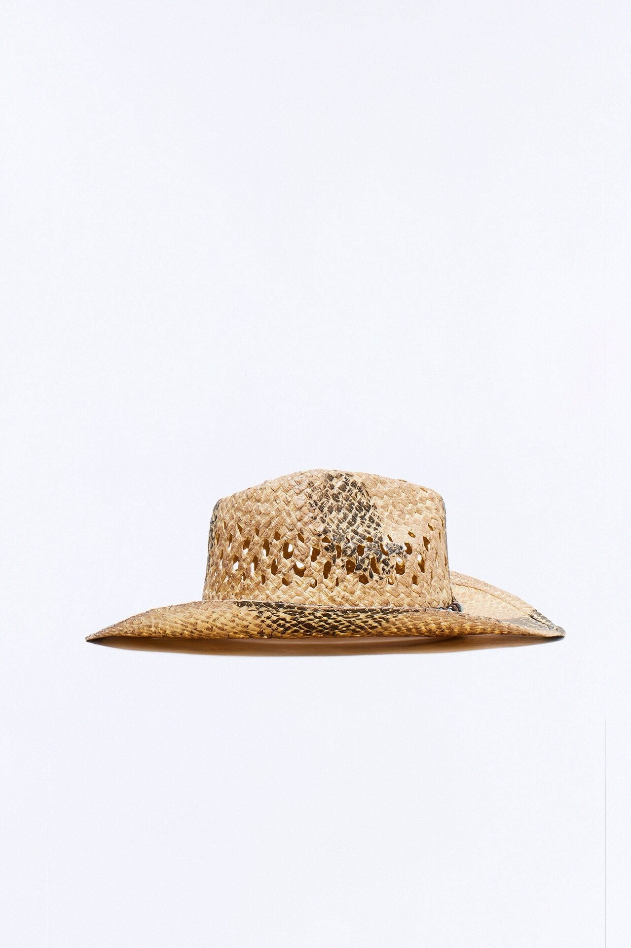 Enough Is Enough Straw Cowboy Hat - Brown image 5