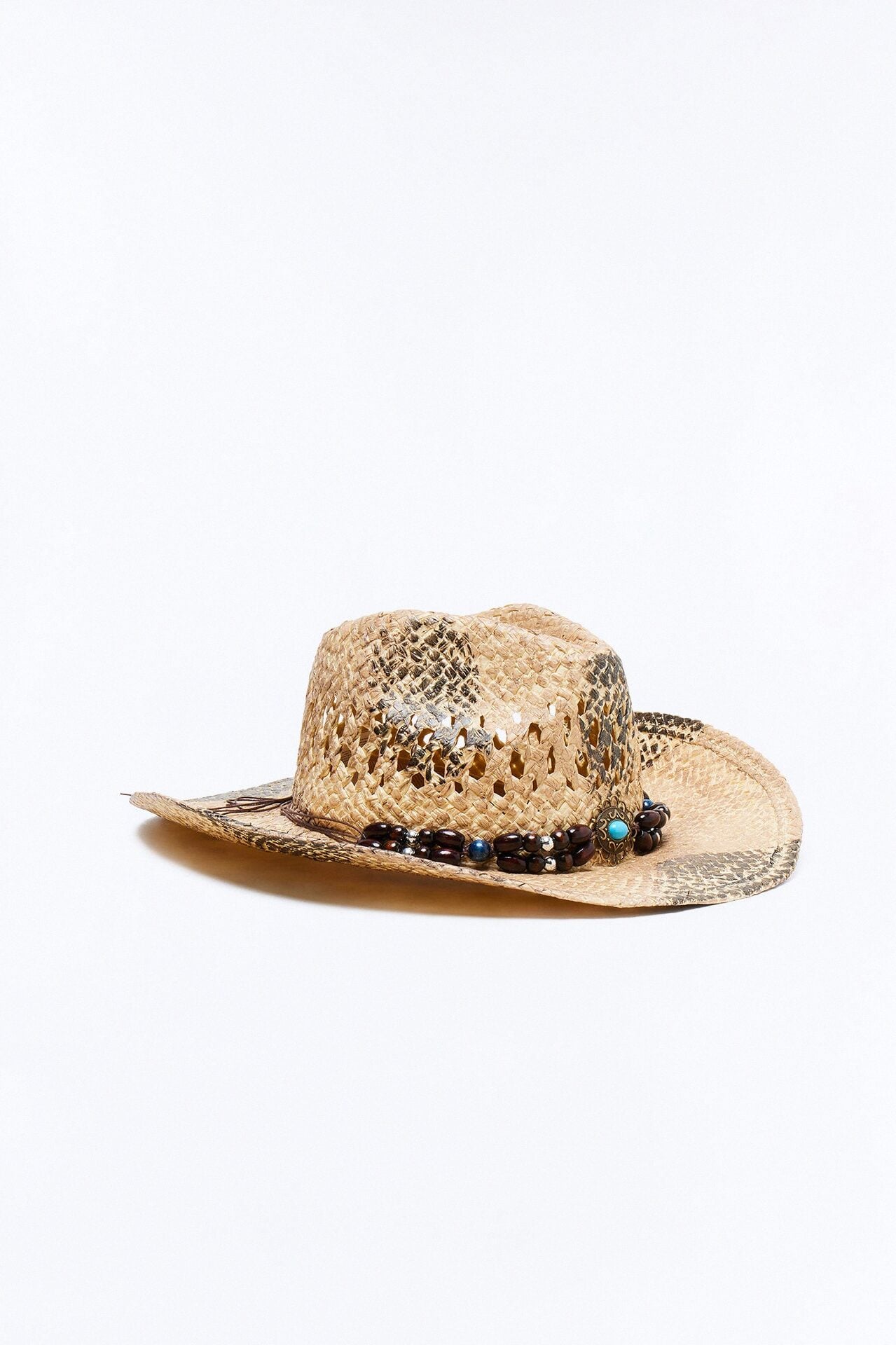 Enough Is Enough Straw Cowboy Hat - Brown image 4
