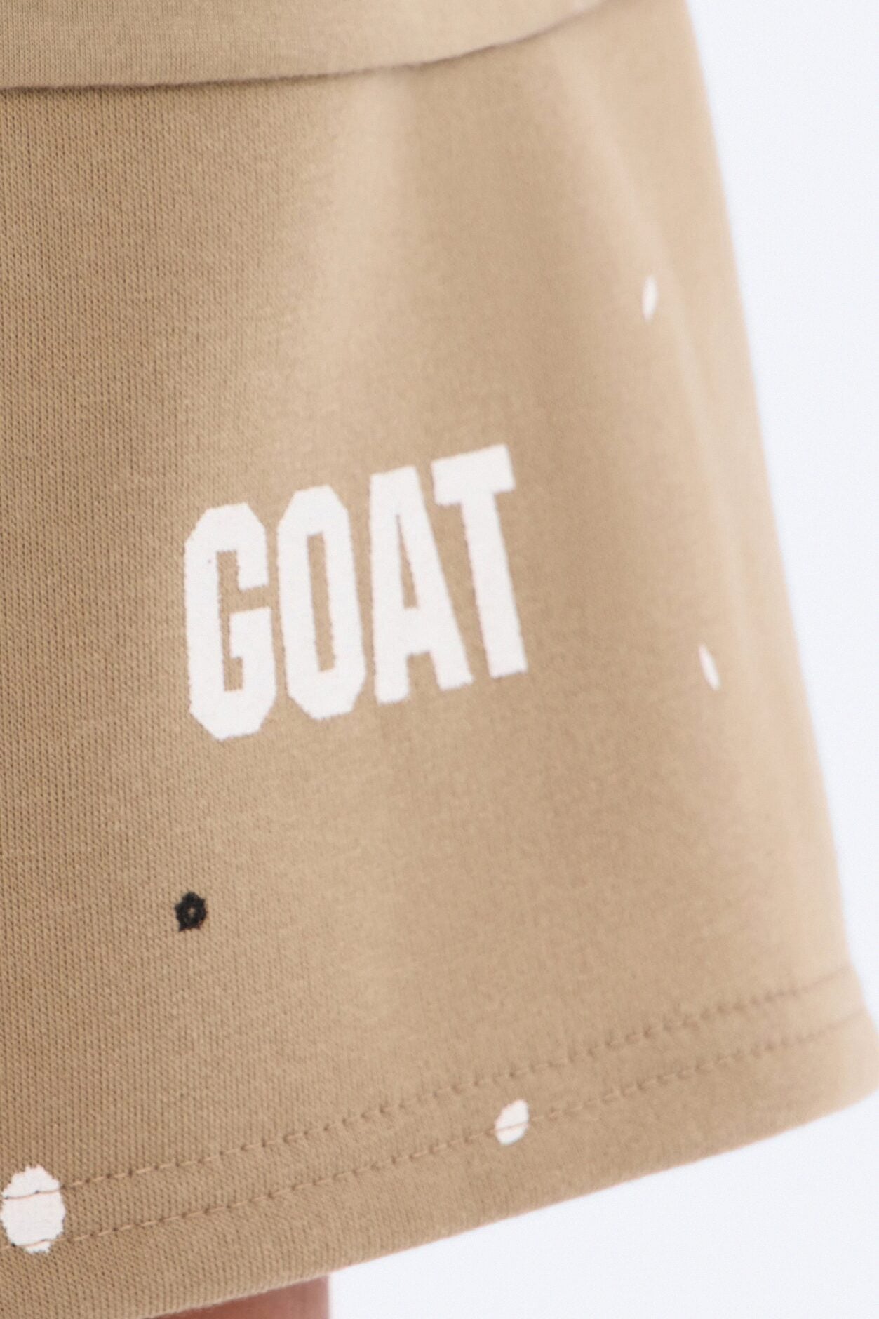 Mini GOAT Speckled Short Set - Stone image 3