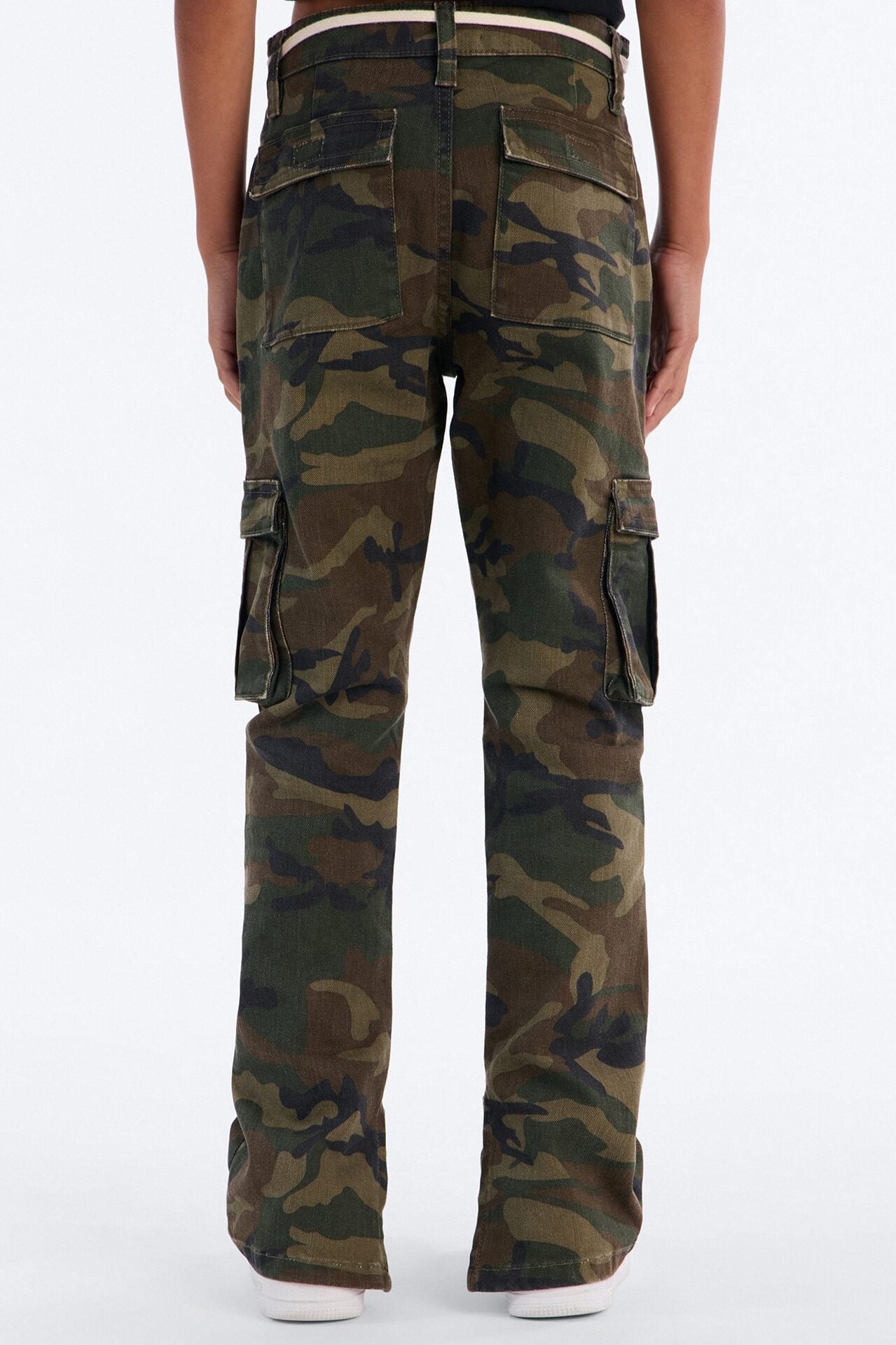 Mini Hunter Slim Cargo Pants - Camouflage image 5