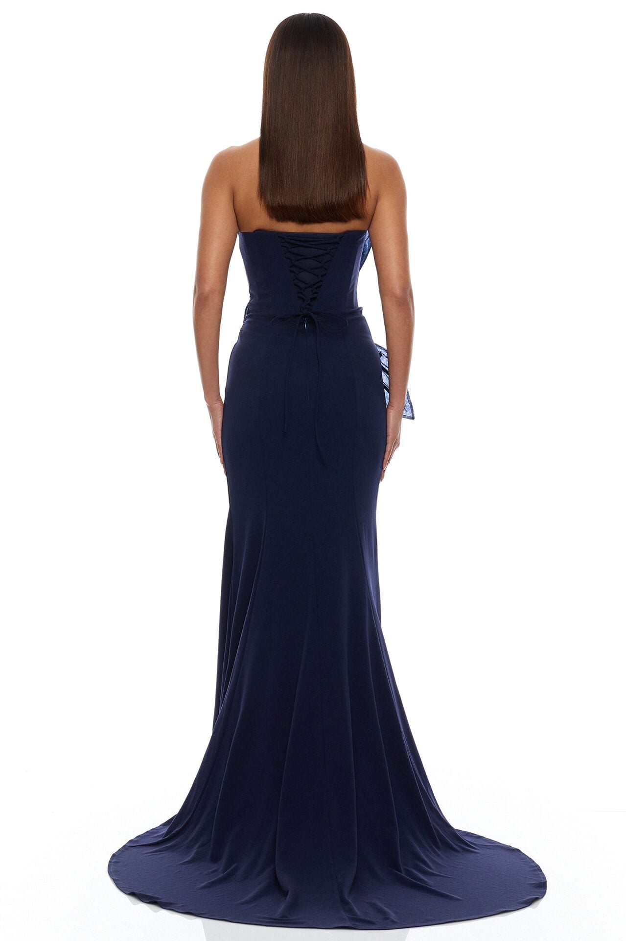 Katie Embellished Gown - Navy image 4