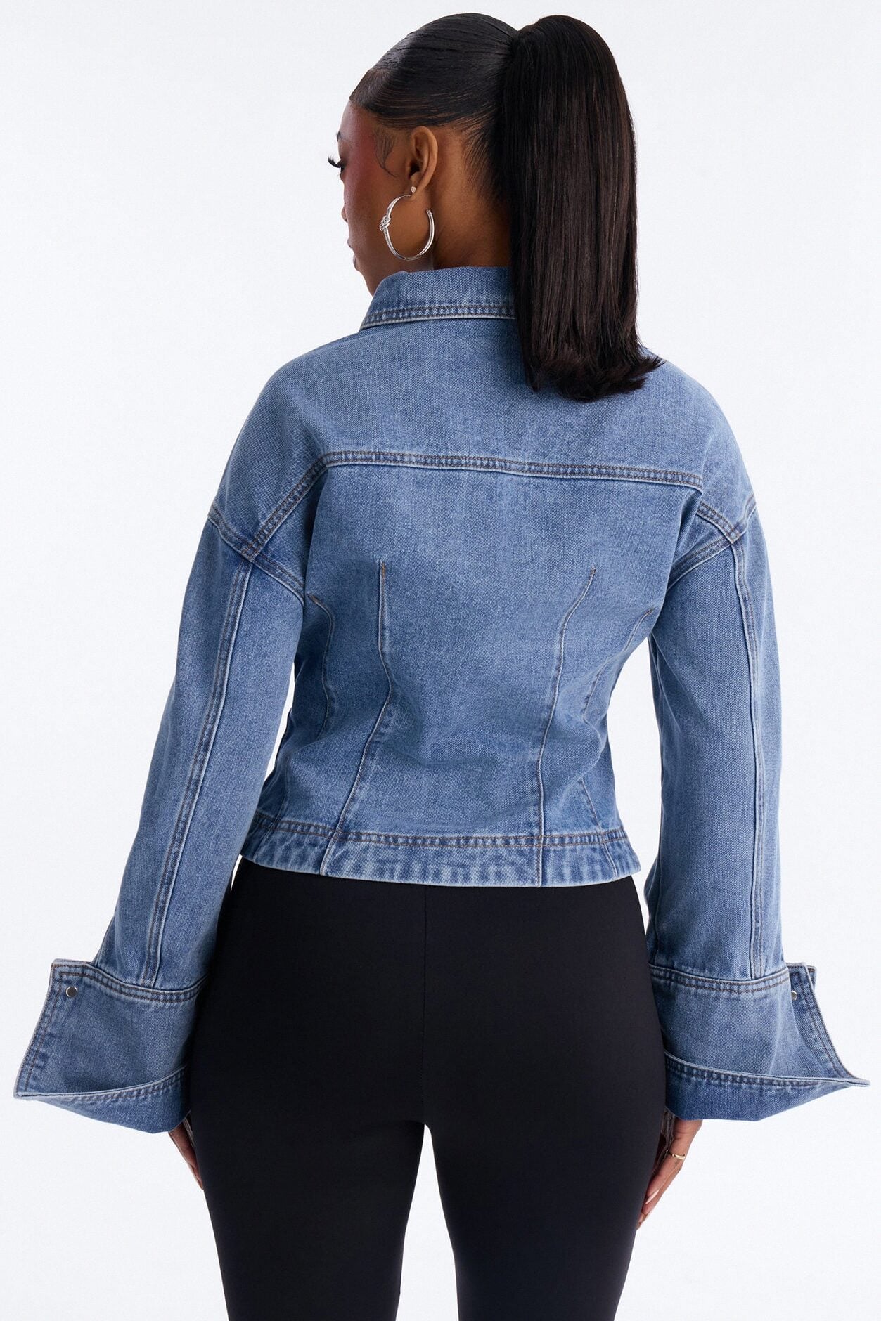 Always In Season Denim Shirt - Light Wash image 4