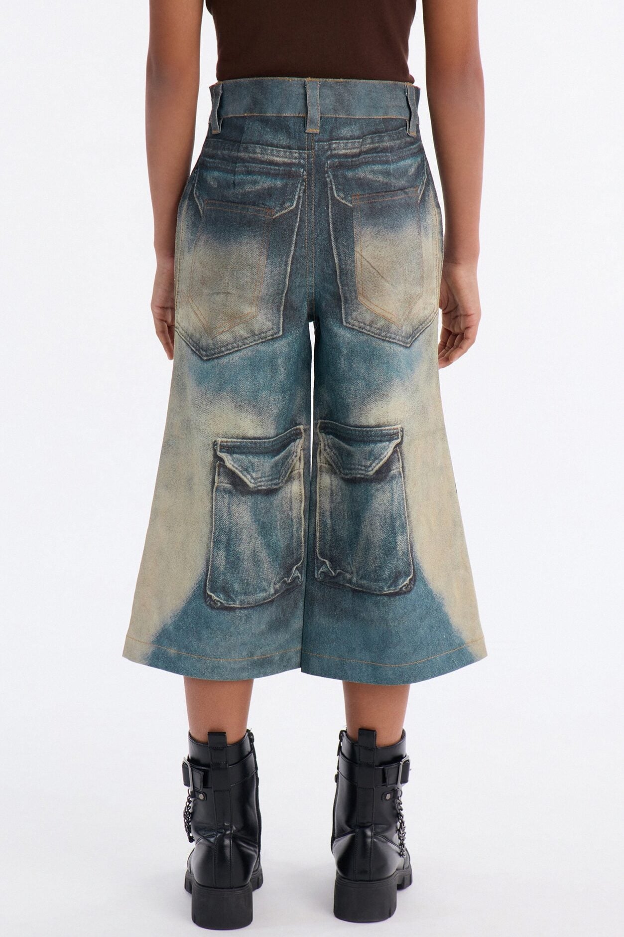 Mini As You Should Jorts - Blue/combo image 5