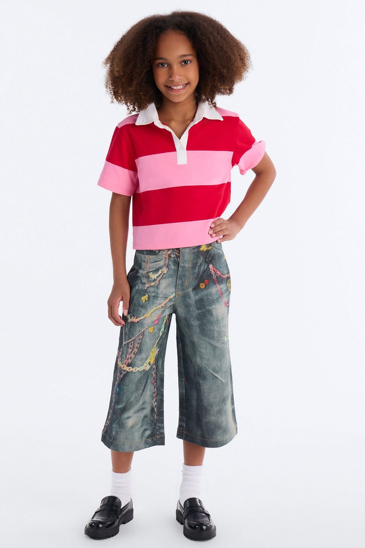 Mini Something New Jorts - Dark Wash image 2