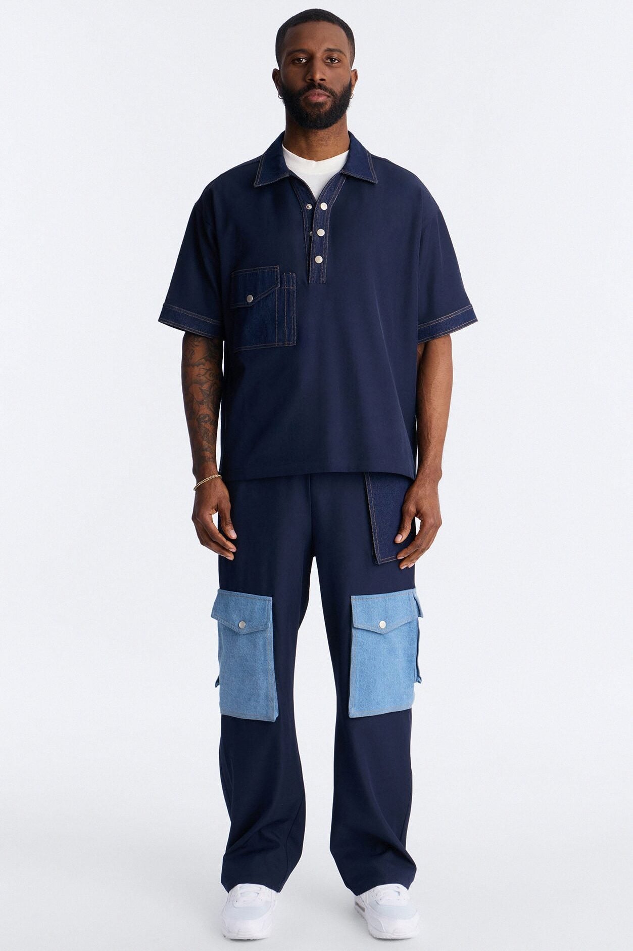 Blueprint Utility Polo - Indigo image 2