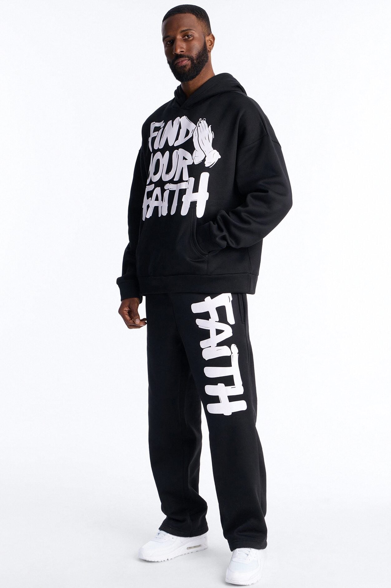 Find Your Faith Sweatpants - Black image 2