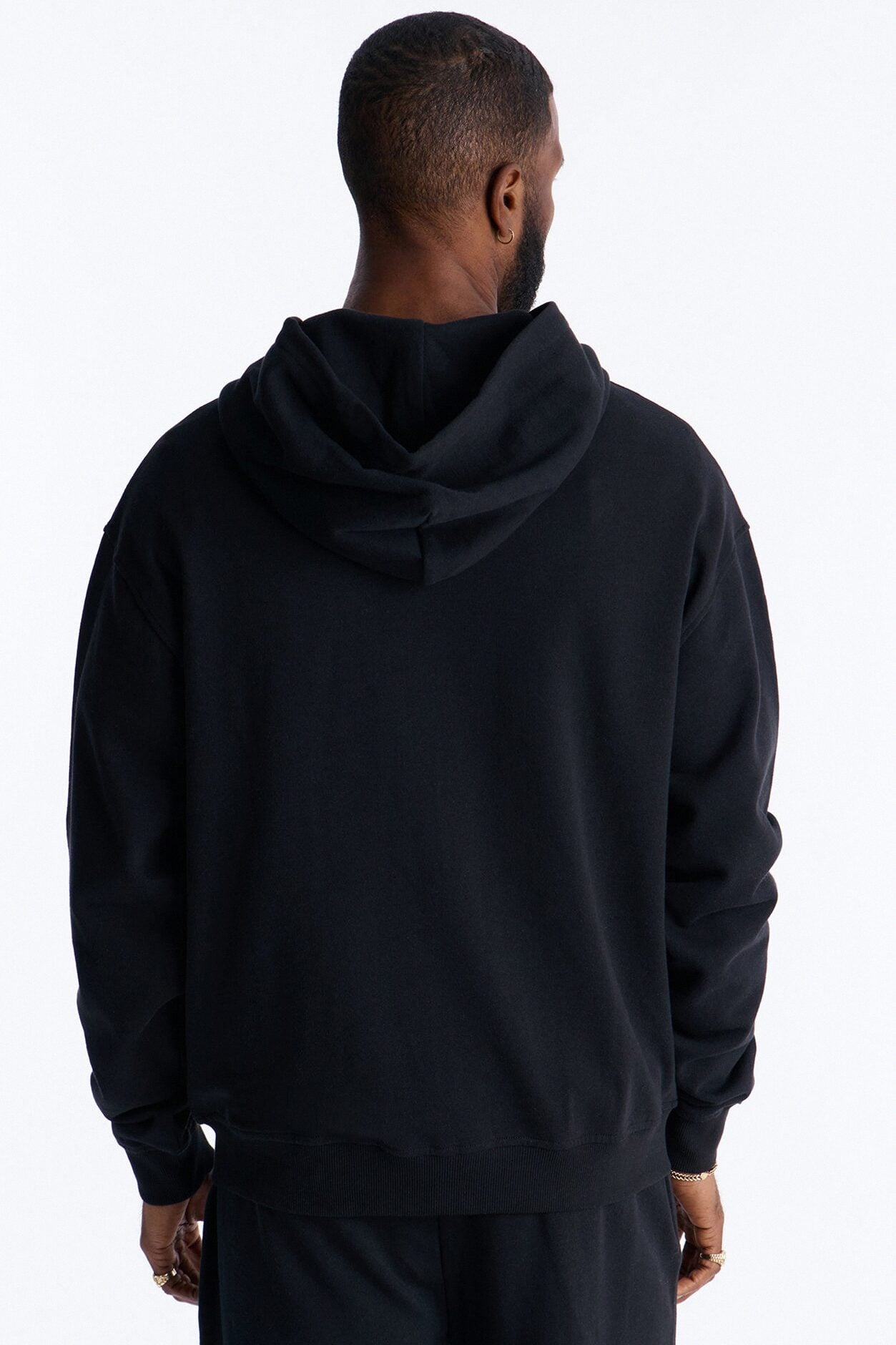 Pick Up Your Cross Patch Zip Hoodie - Black image 5