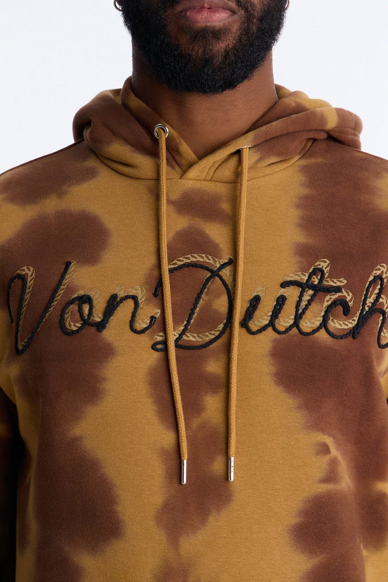 Von Dutch Ranch Most Wanted Hoodie - Brown image 4