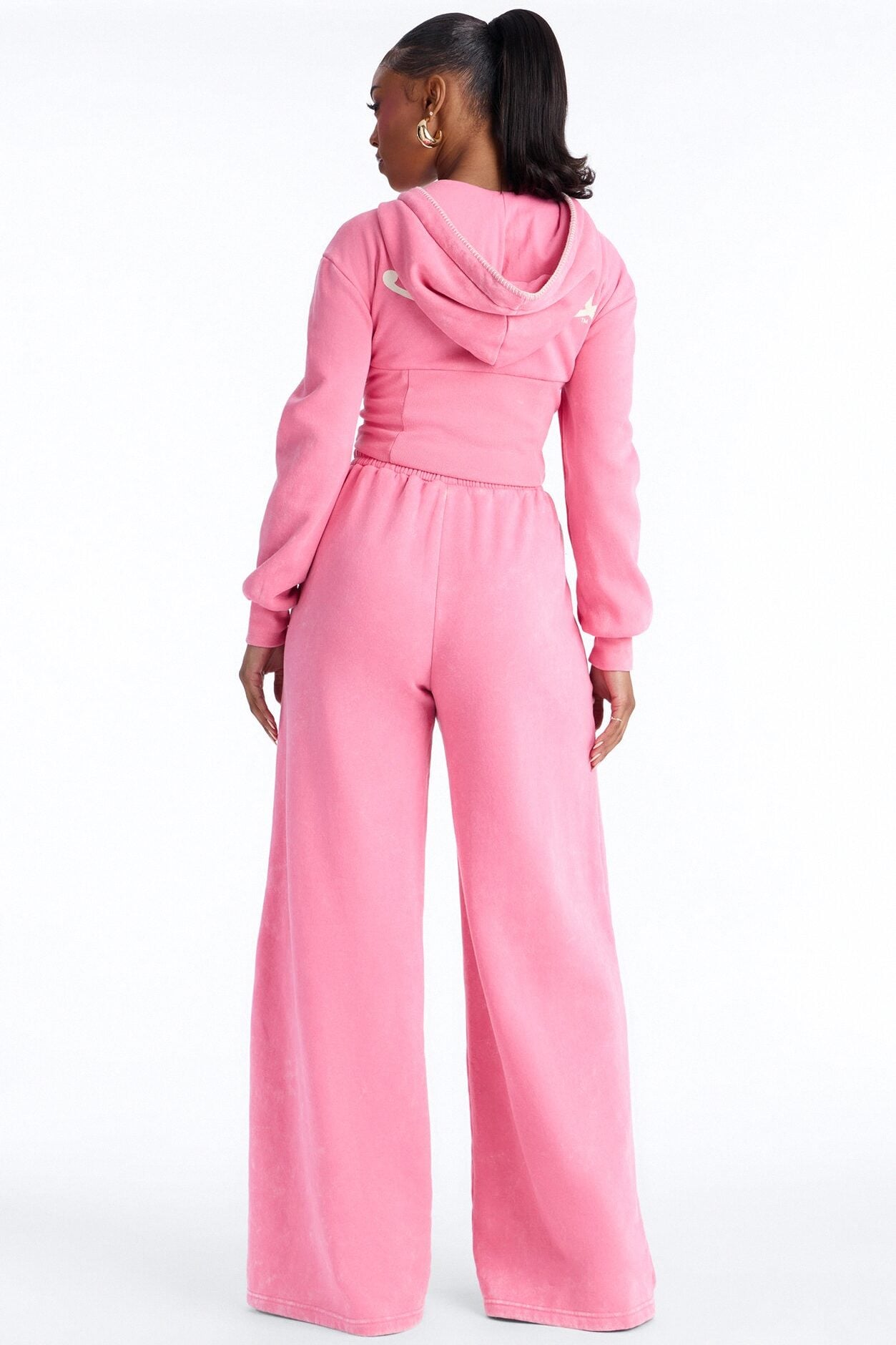 Von Dutch Washed Faded Love Pants - Pink image 4