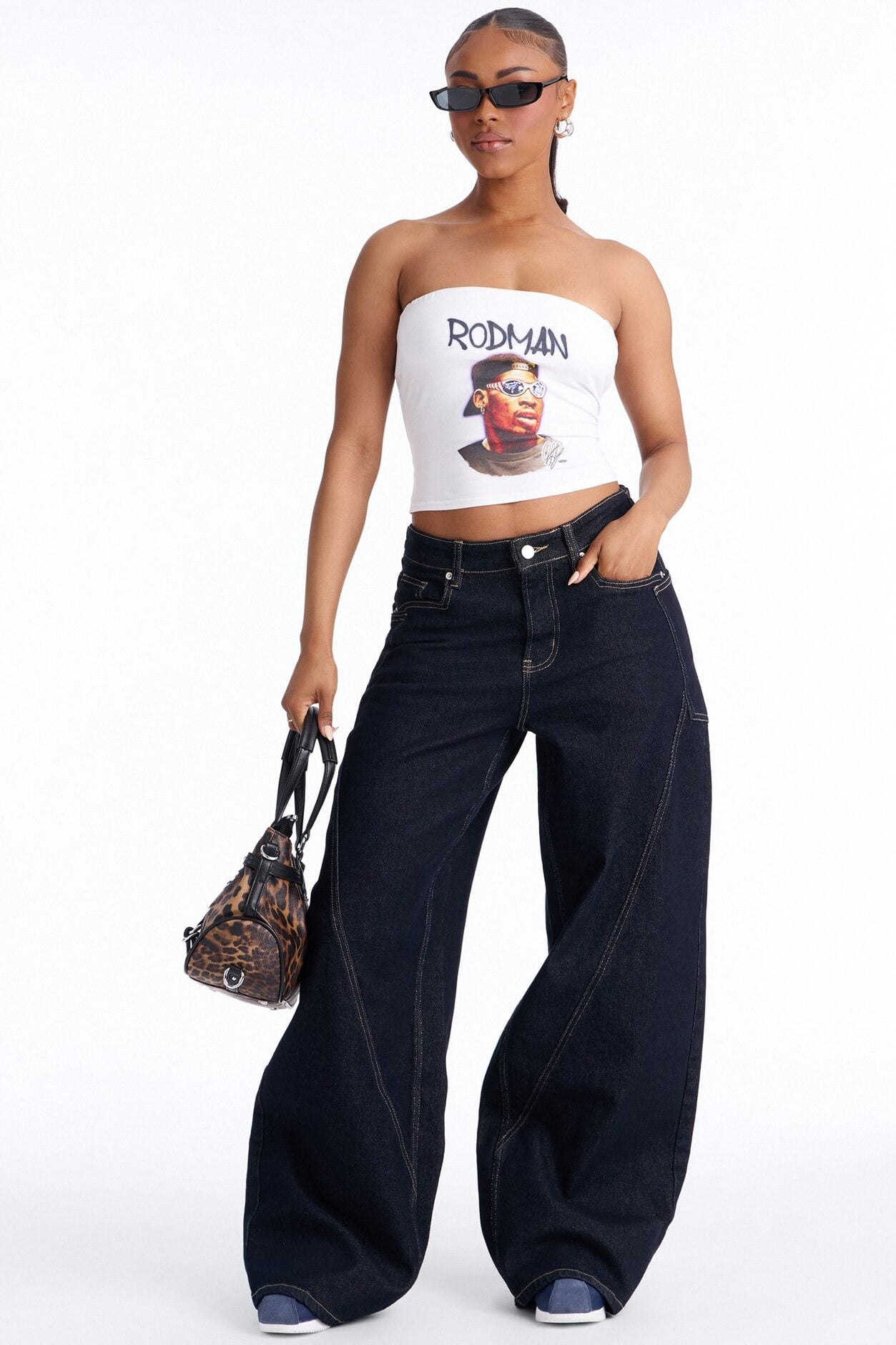 Dennis Rodman Tube Top - White image 2
