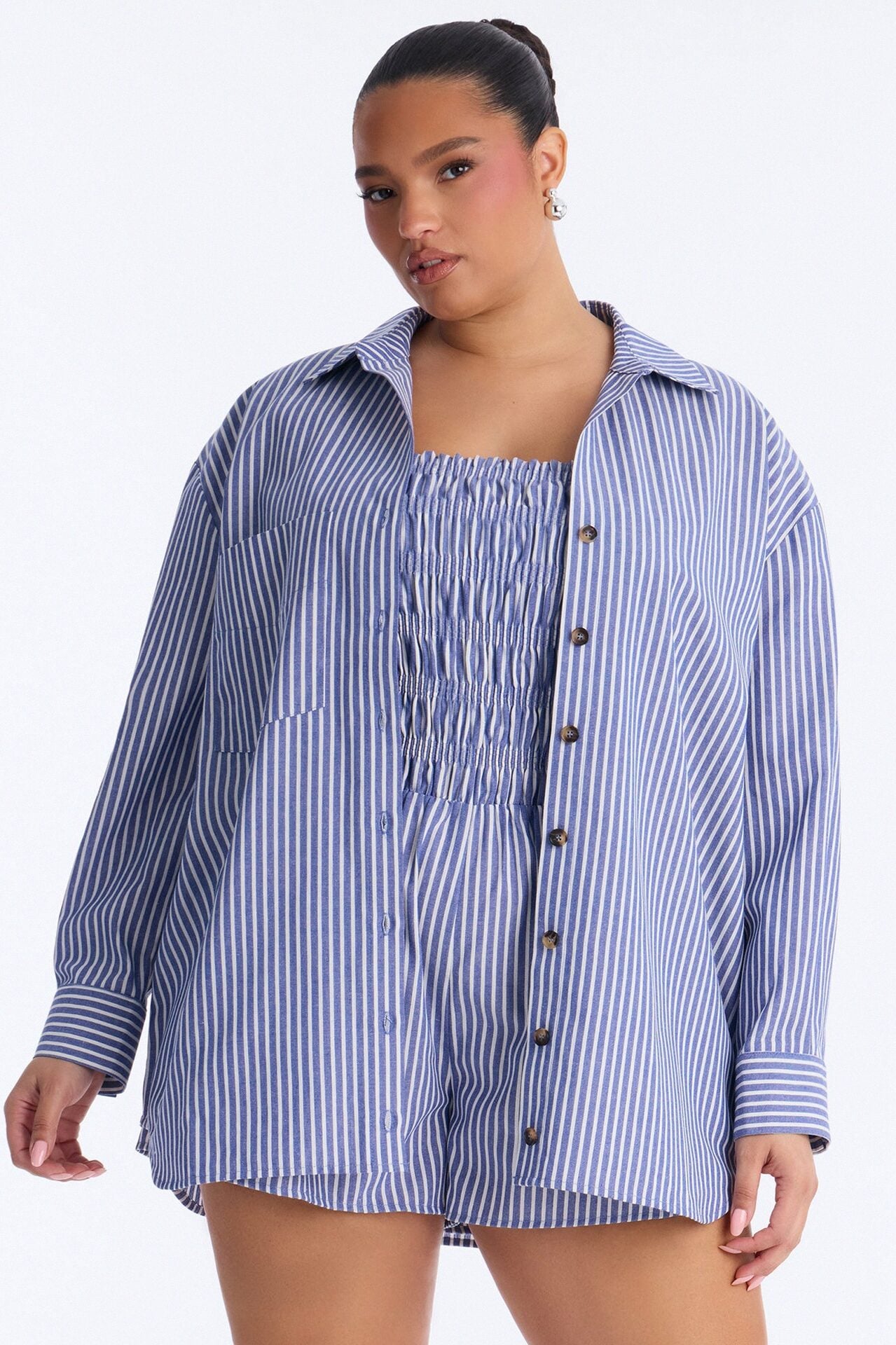 Carolina Romper Set - Blue image 5