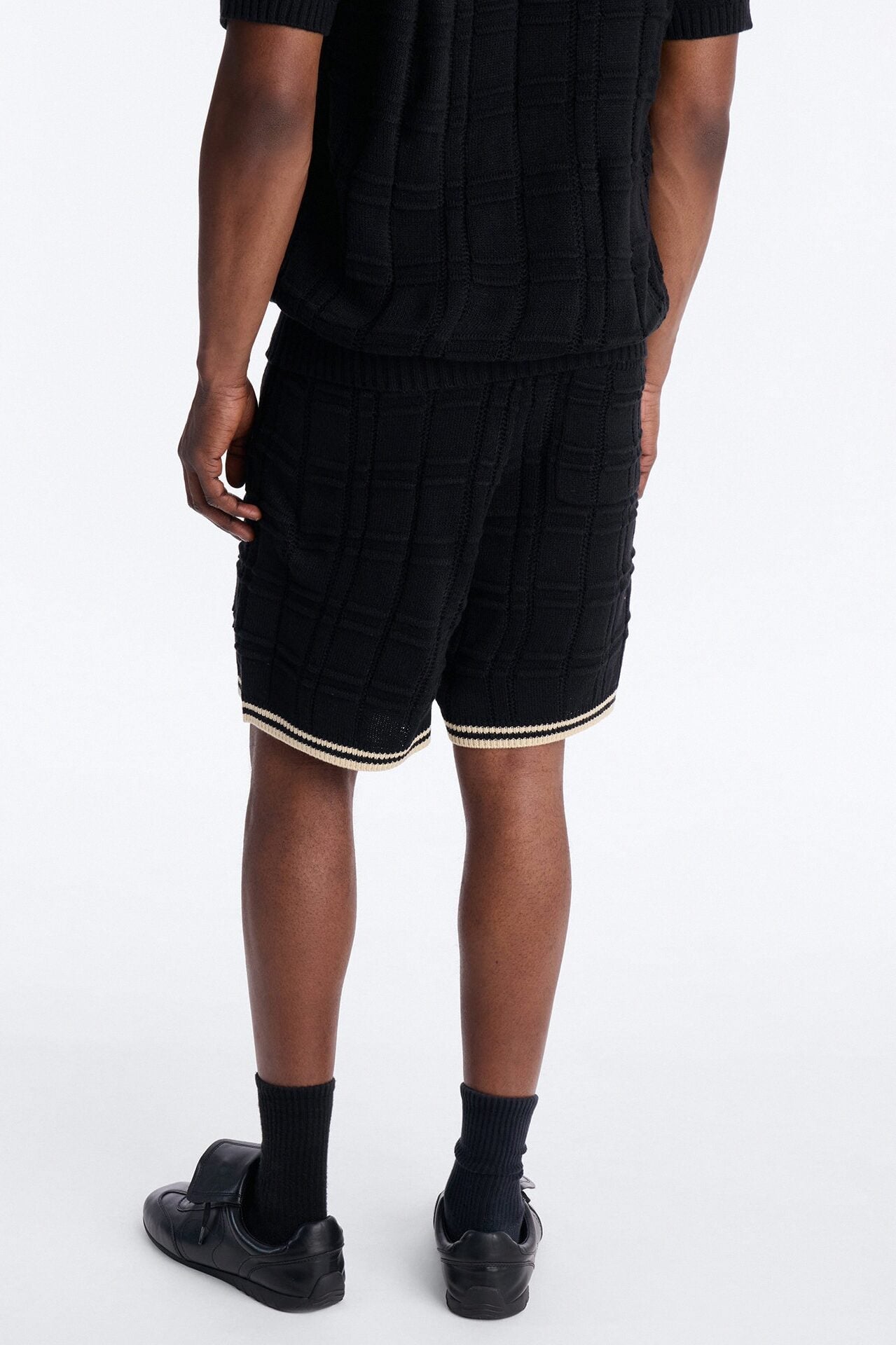 Relaxed Riviera Knit Short - Black image 5