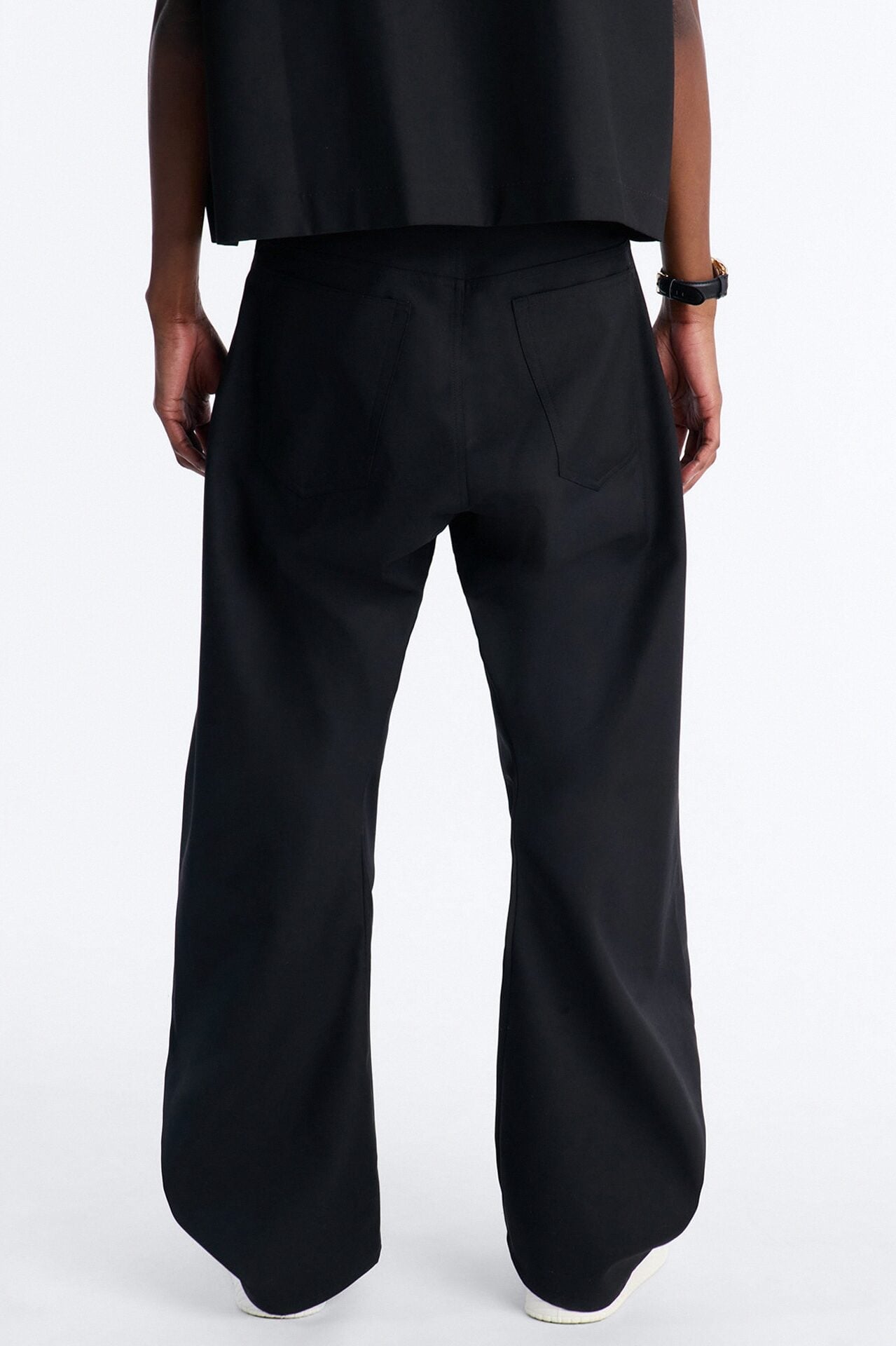 Baggy Icon Quad Trouser - Black image 4