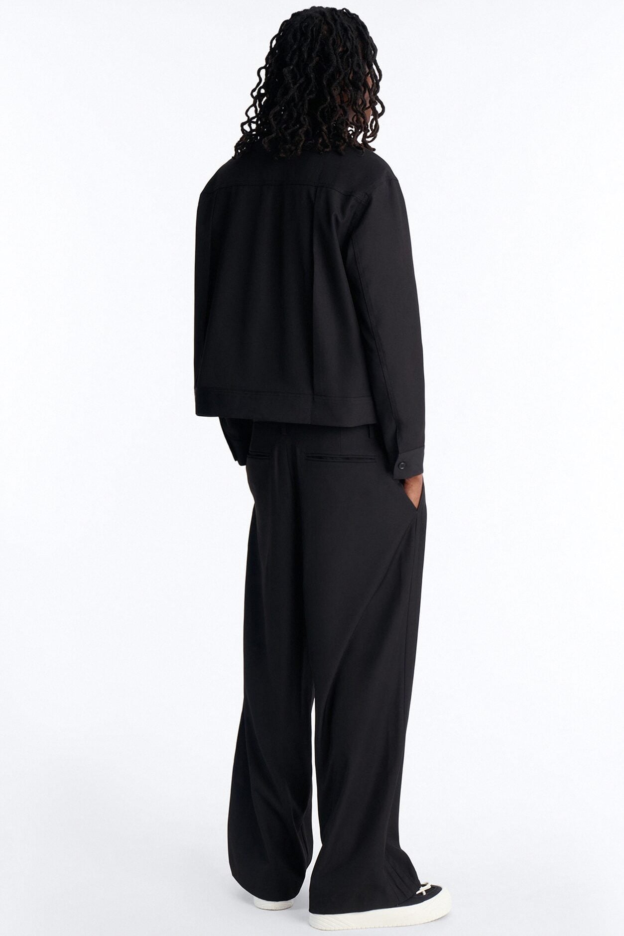 Baggy Vertical Sync Trouser - Black image 4