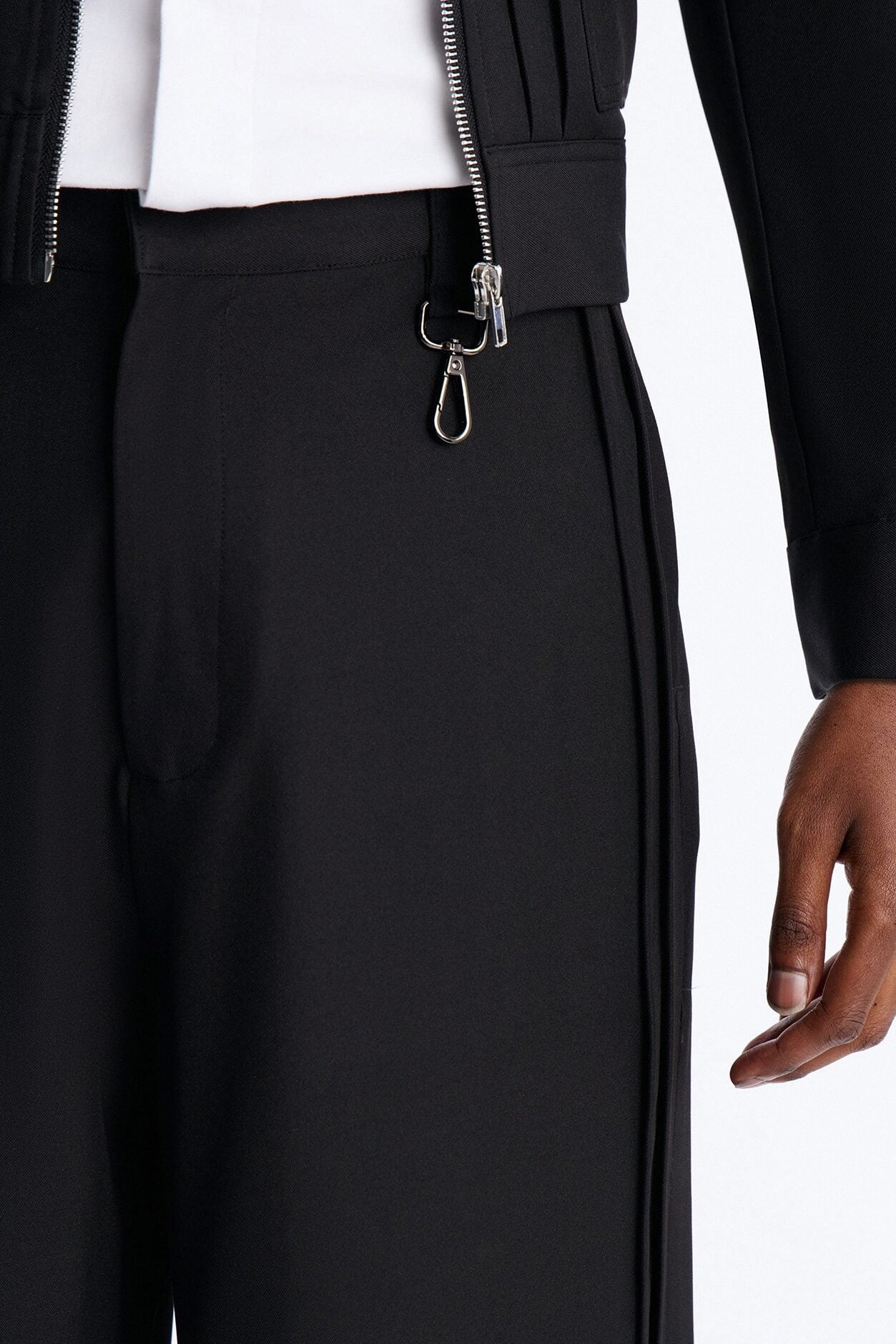 Baggy Vertical Sync Trouser - Black image 3