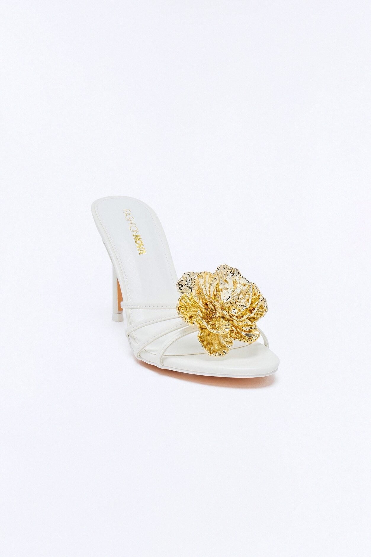 Iana Flower Stiletto Heels - White image 2