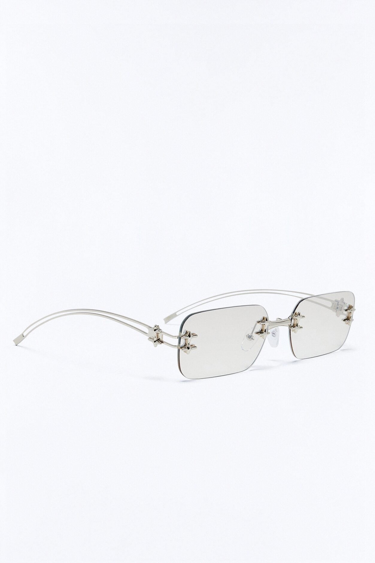 Starlight Rays Sunglasses - Silver image 4