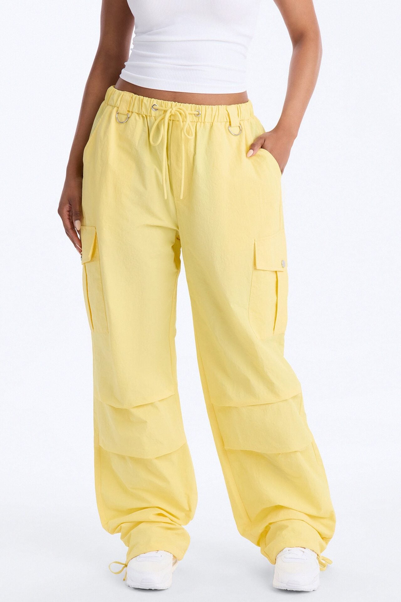 Girl Crush Parachute Pant - Yellow image 2