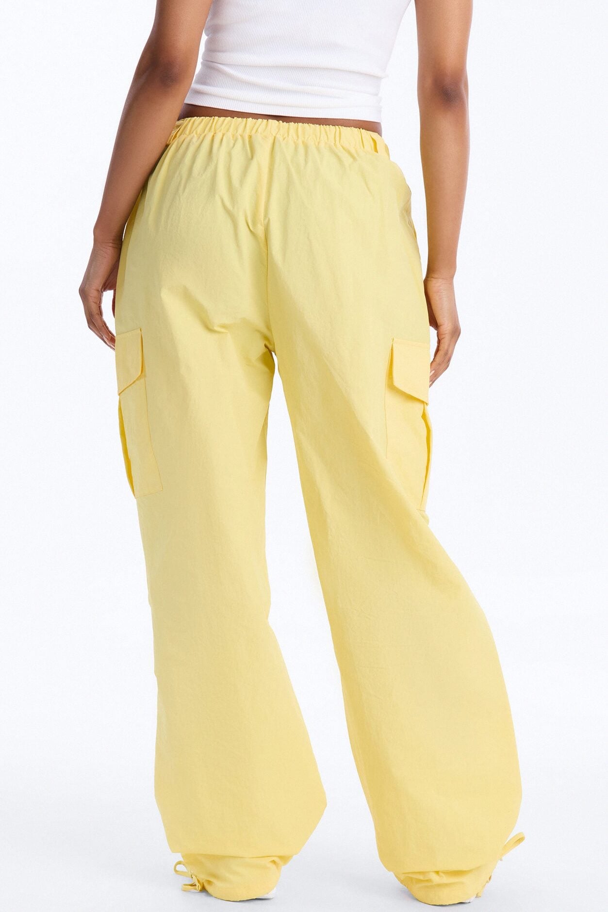 Girl Crush Parachute Pant - Yellow image 4