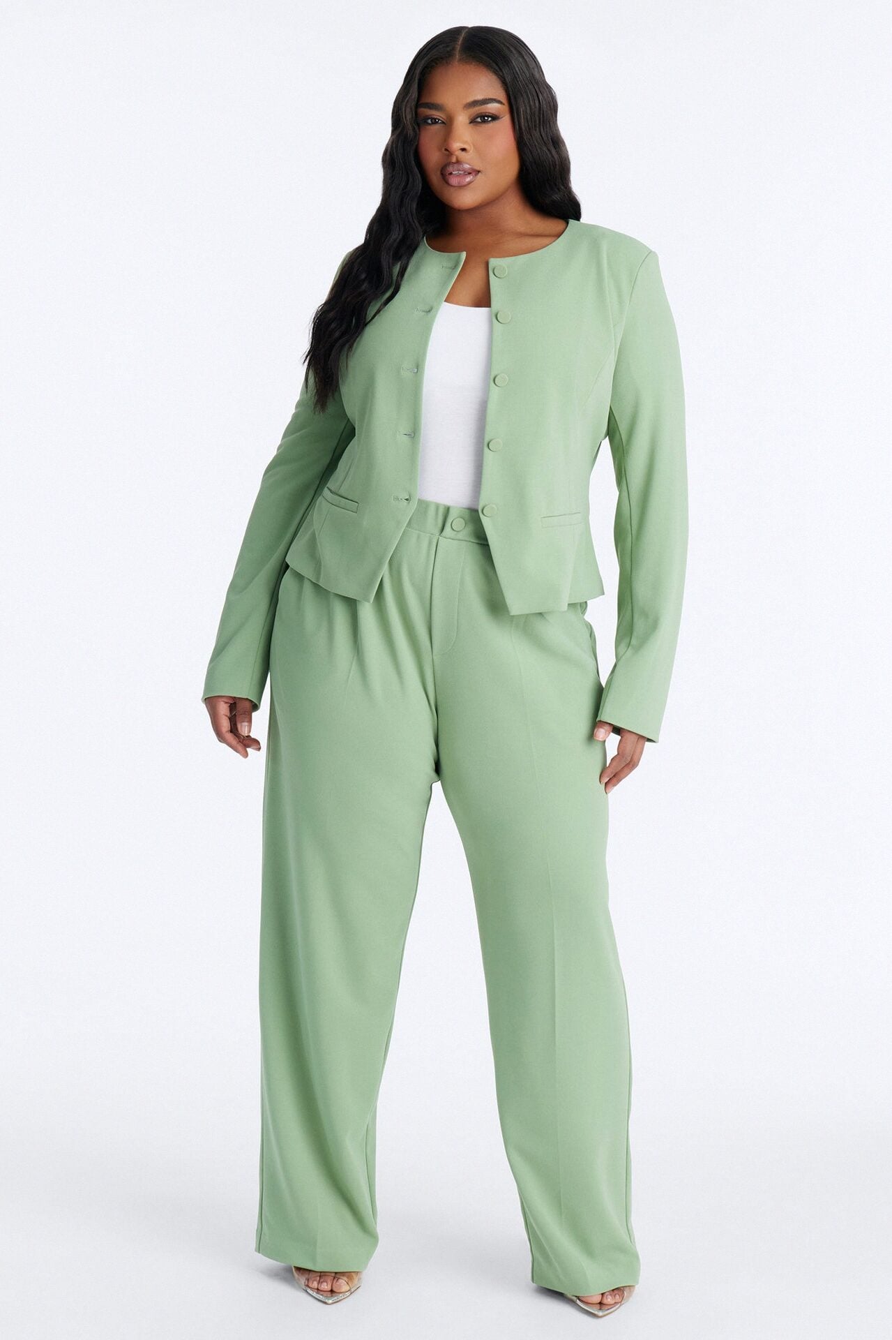 Mission Accomplished Blazer - Sage image 6