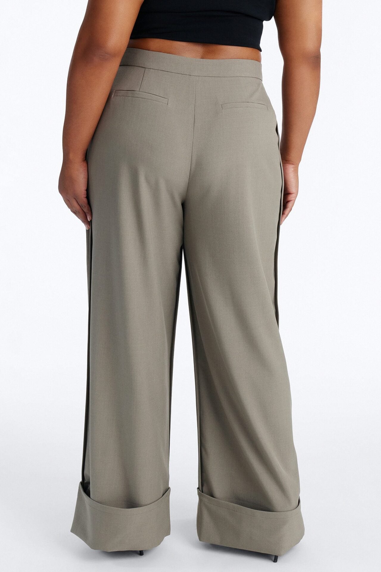 Executive Decisions Cuffed Trouser Pant 32″ - Olive image 8