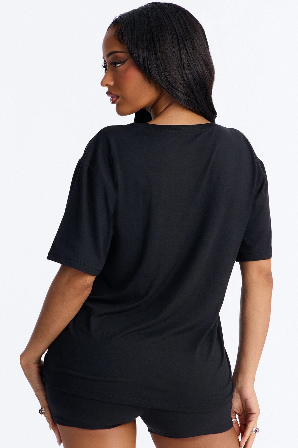 Tupac Me Against The World PJ Short Set - Black/combo image 3