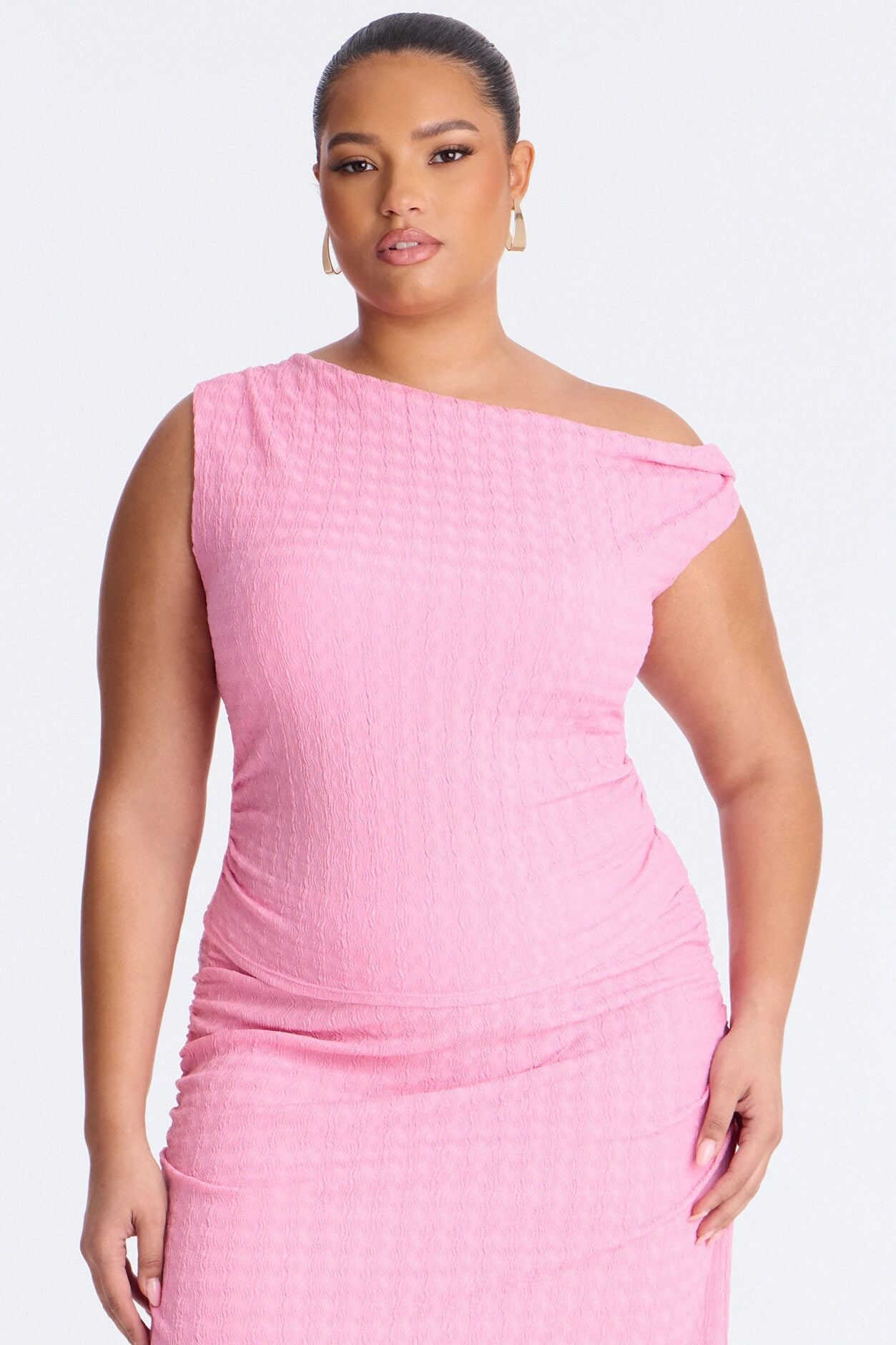 Leona Jacquard Maxi Skirt Set - Pink image 5
