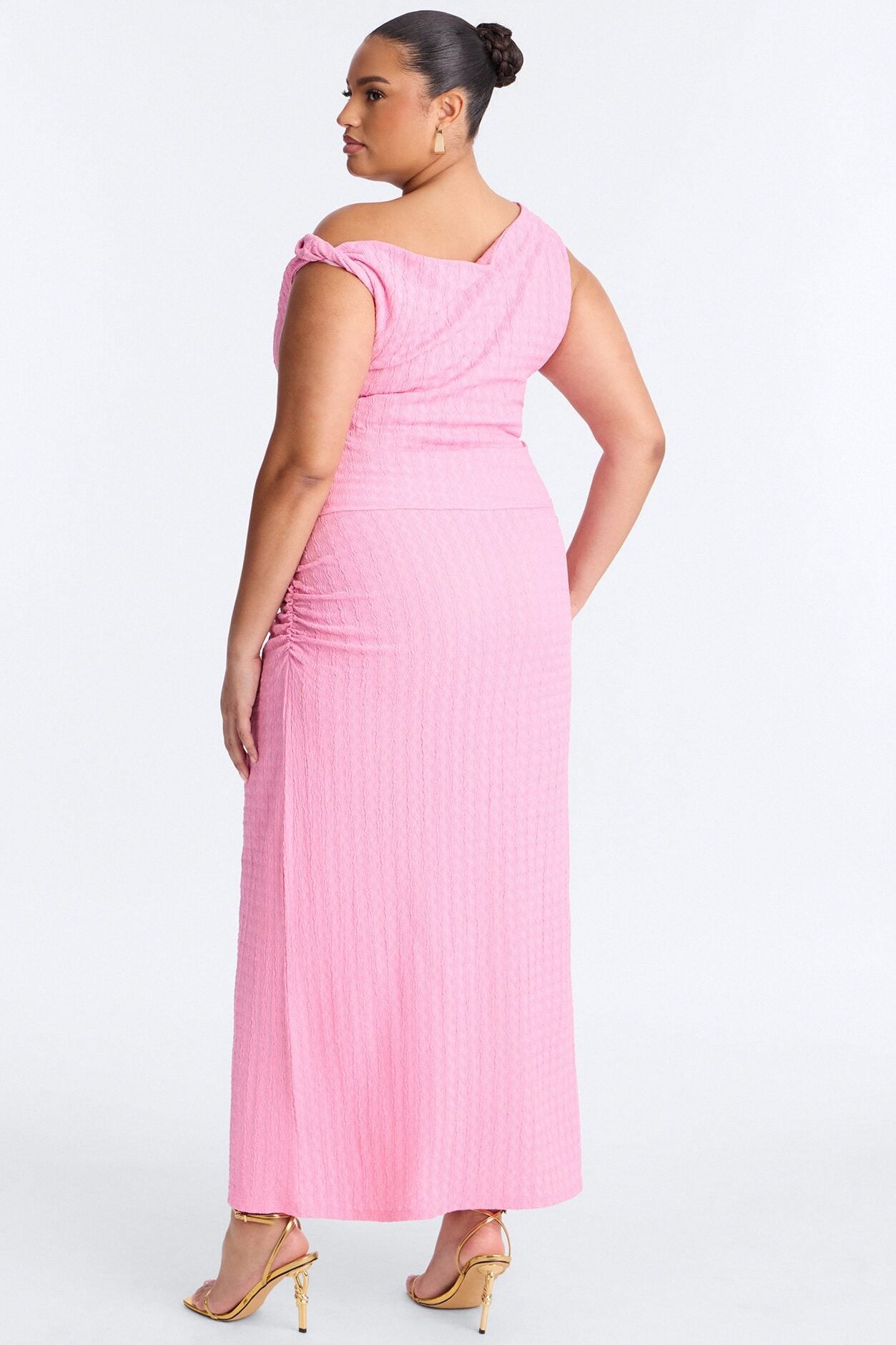 Leona Jacquard Maxi Skirt Set - Pink image 8